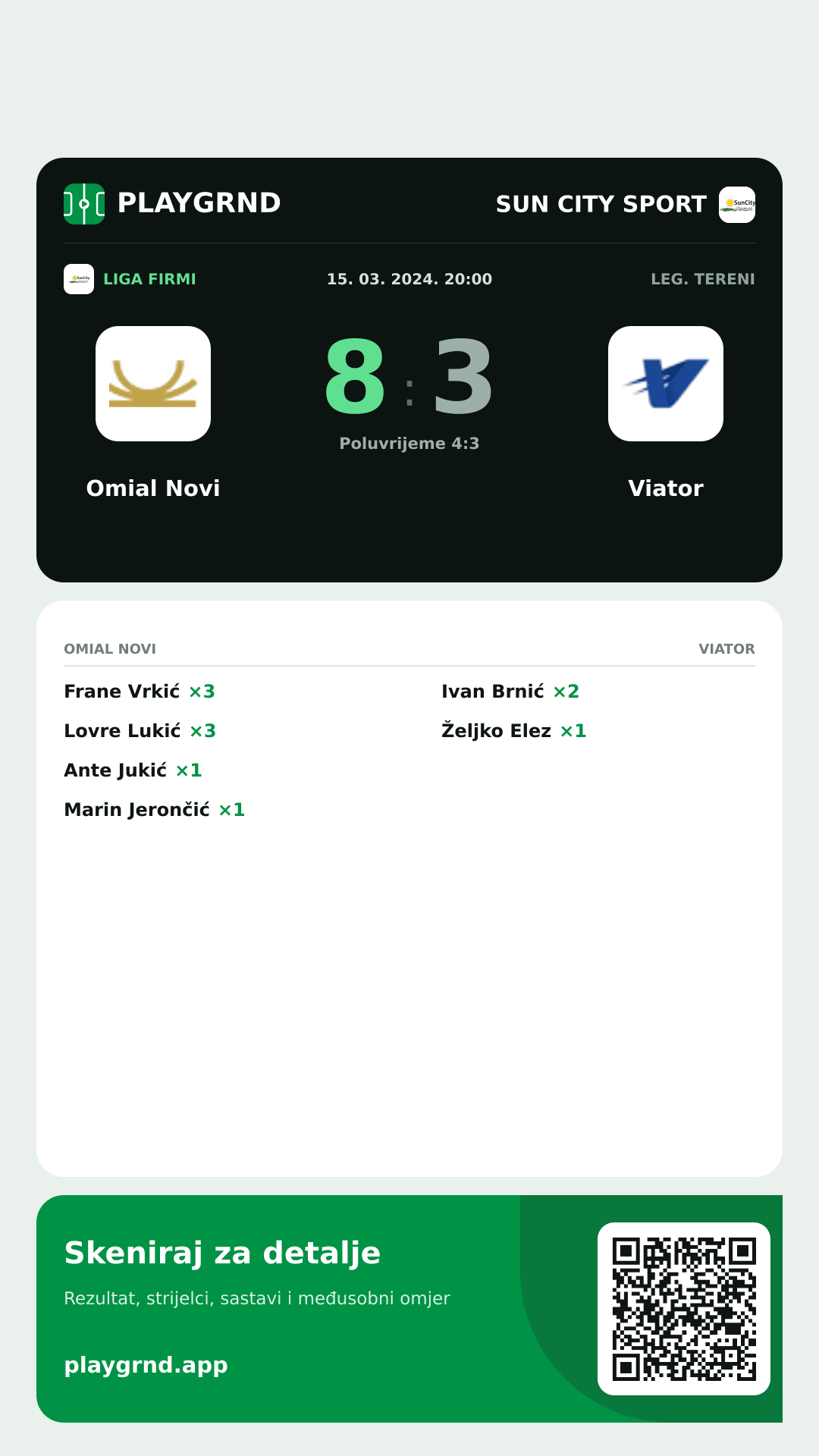 Story slika: Omial Novi 8:3 Viator