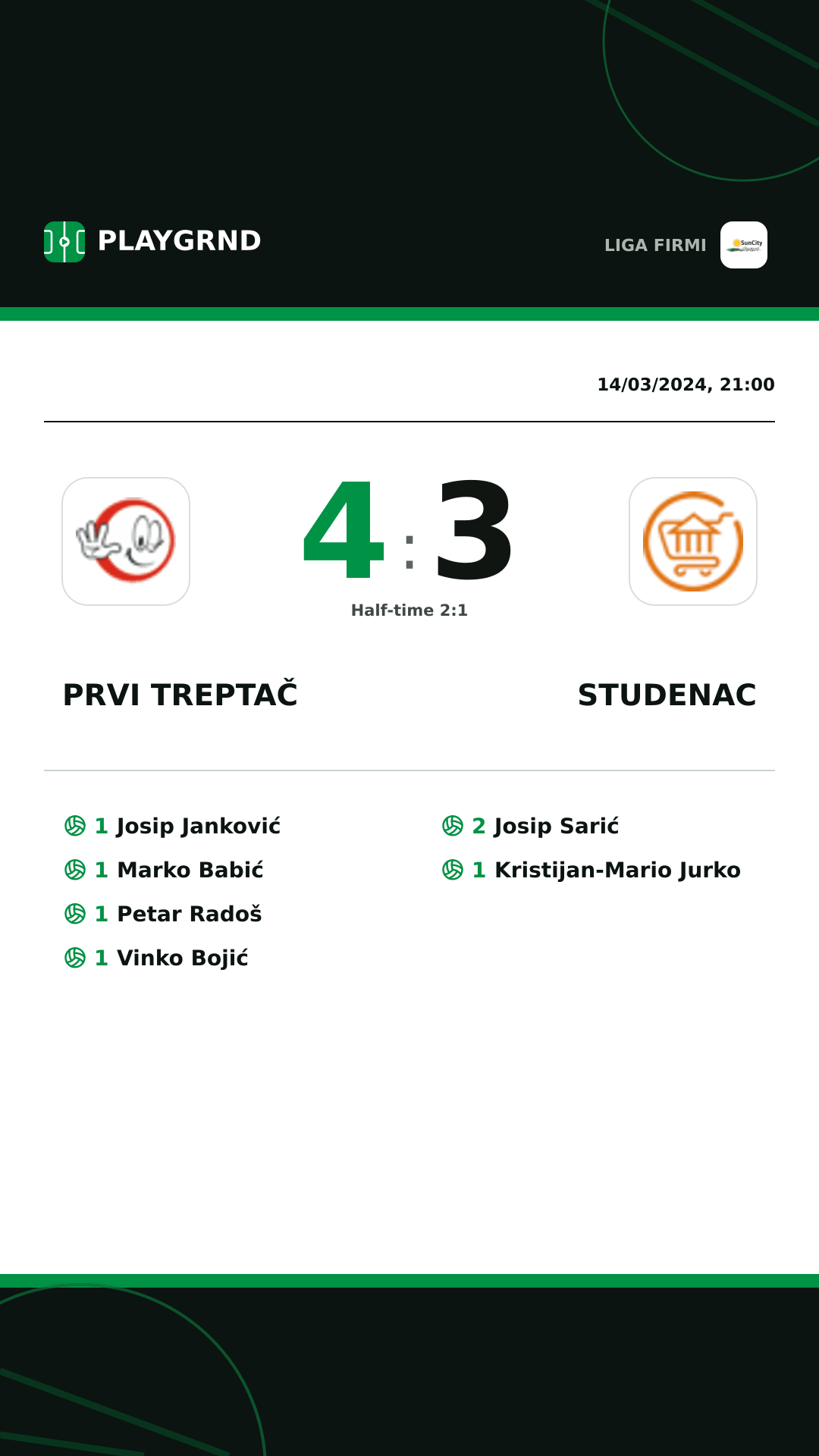 Instagram artwork: Prvi Treptač 4:3 Studenac