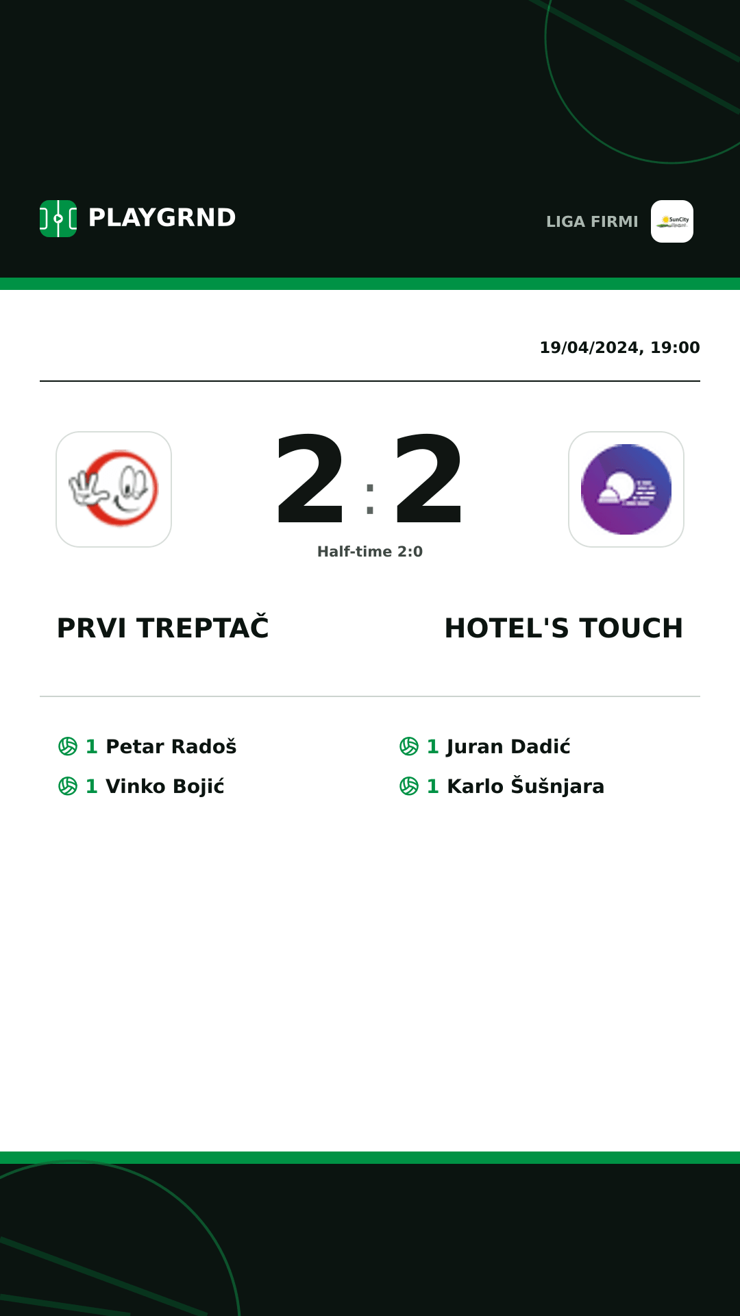 Instagram artwork: Prvi Treptač 2:2 Hotel's Touch