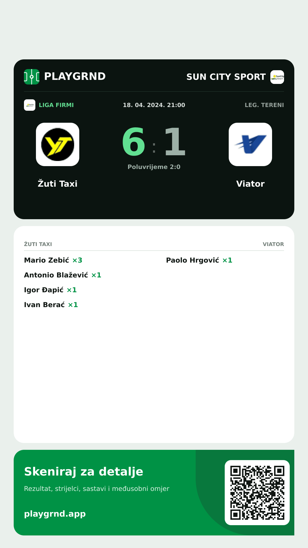 Story image: Žuti Taxi 6:1 Viator