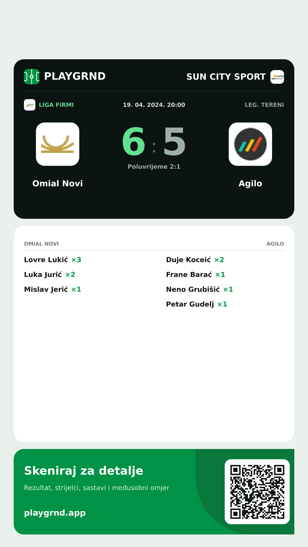 Story image: Omial Novi 6:5 Agilo