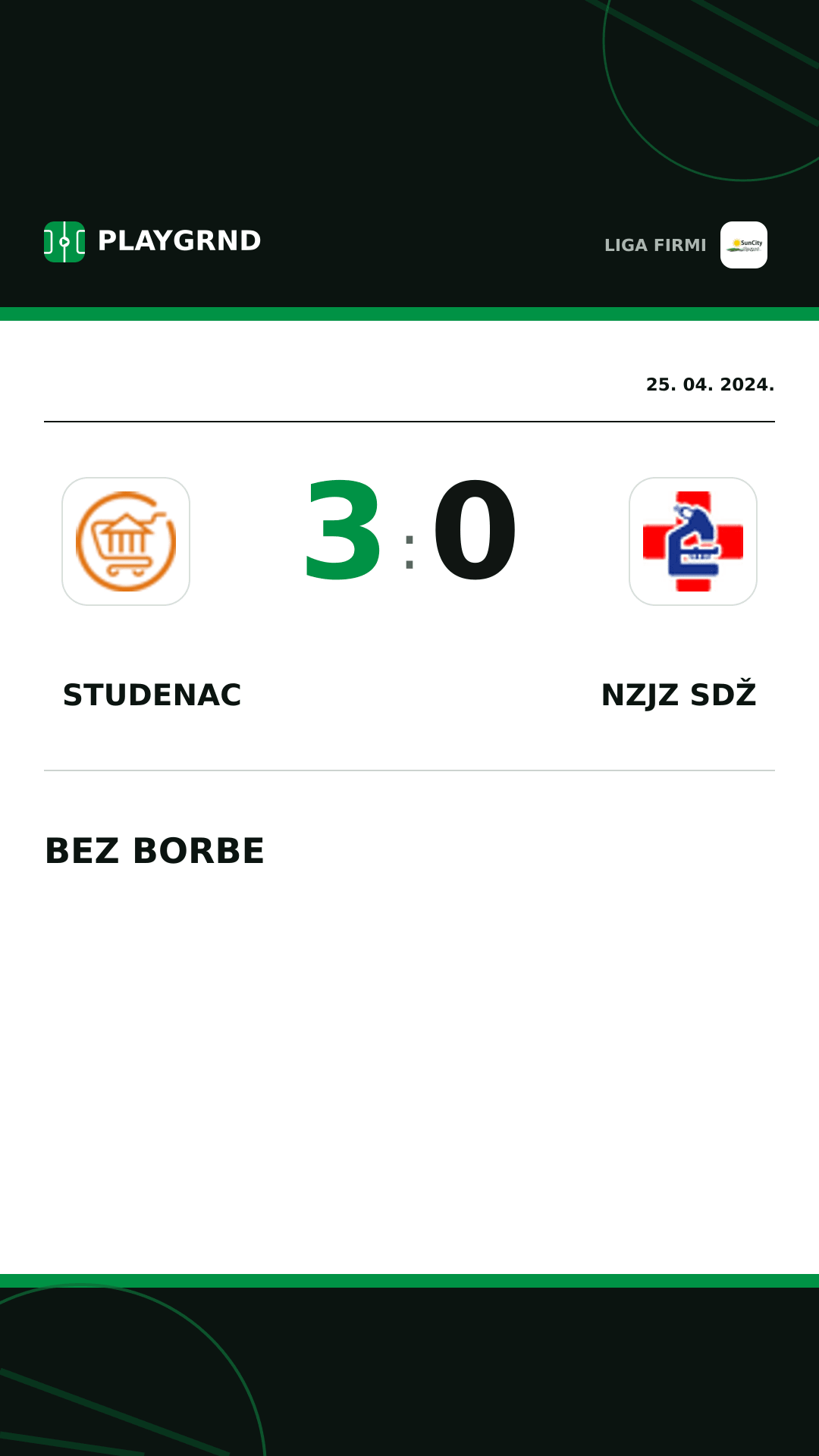 Instagram slika: Studenac 3:0 Nzjz Sdž