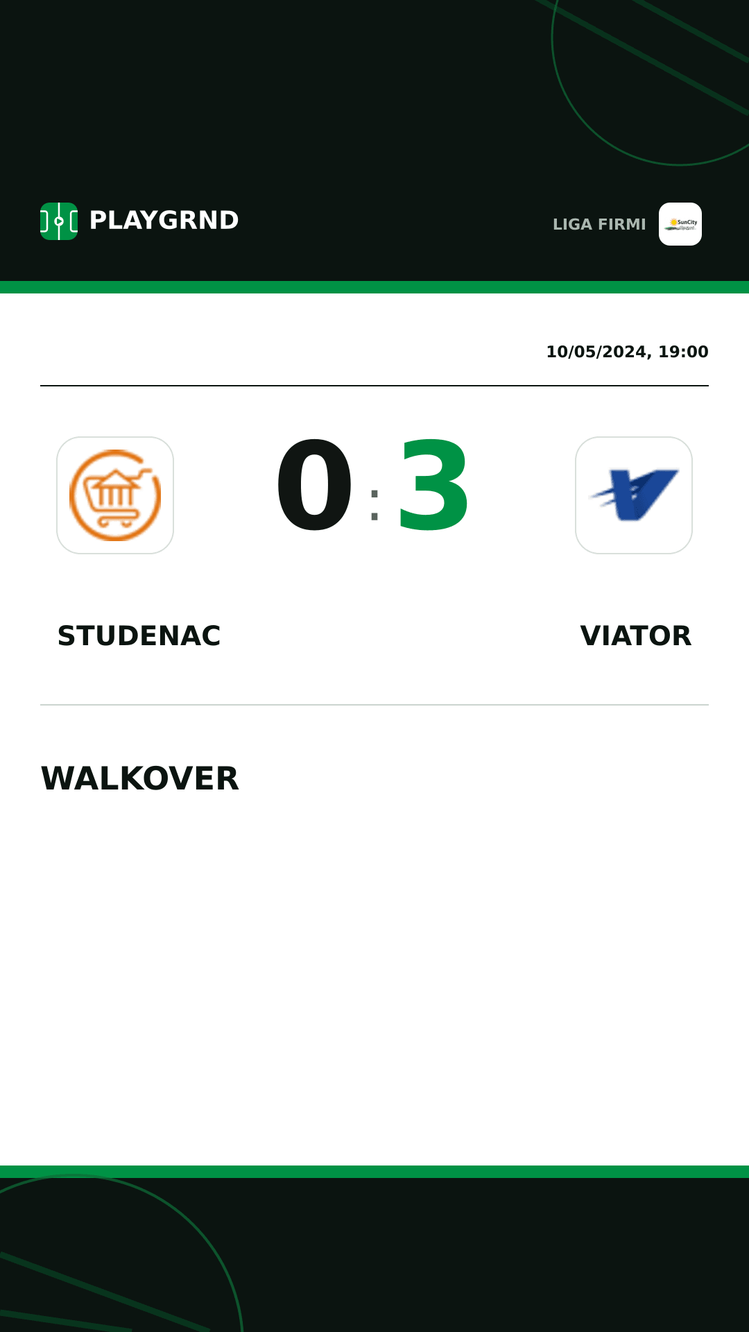 Instagram artwork: Studenac 0:3 Viator
