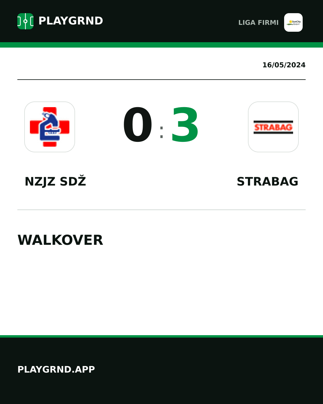 Instagram artwork: Nzjz Sdž 0:3 Strabag