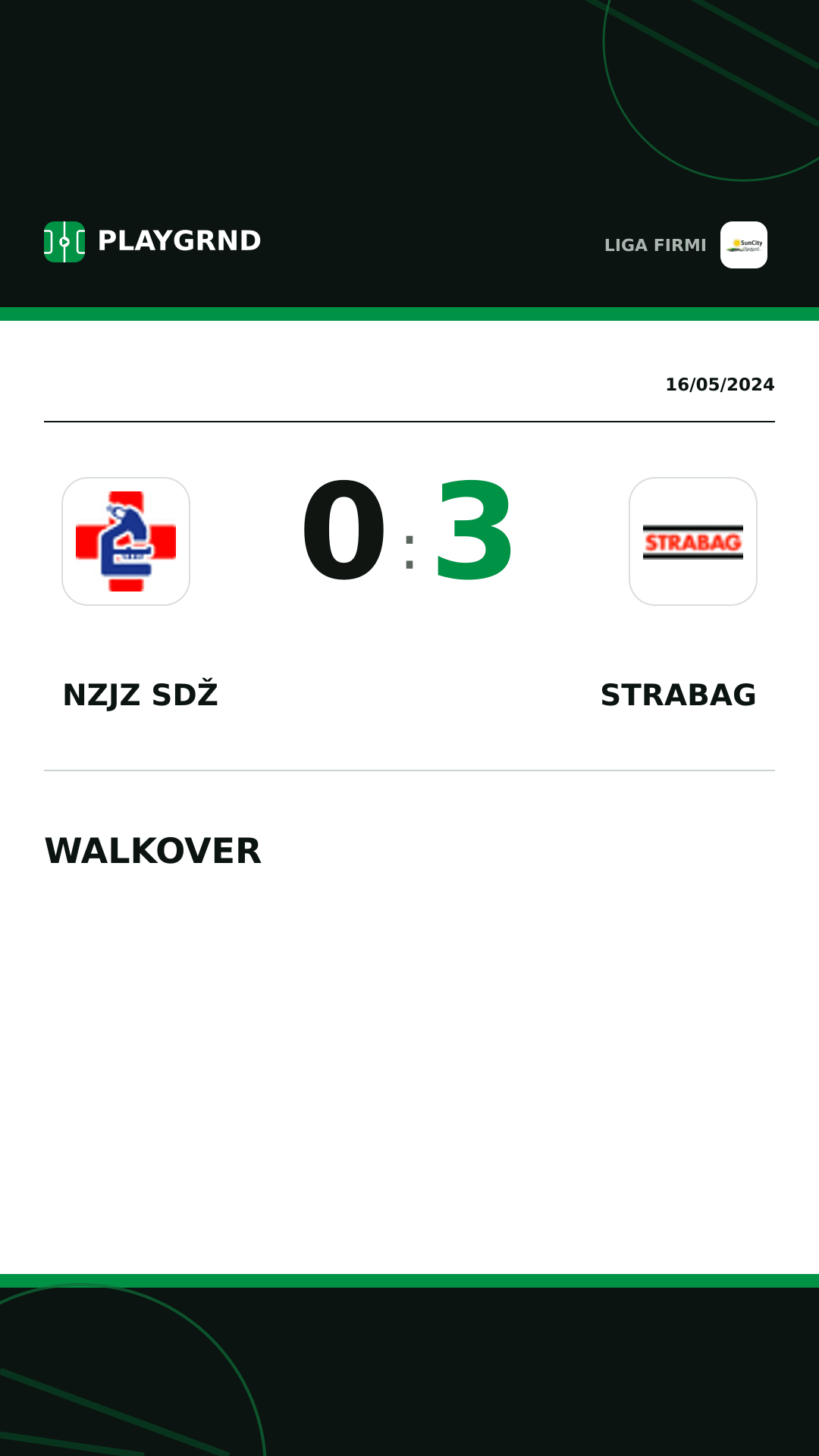 Instagram artwork: Nzjz Sdž 0:3 Strabag