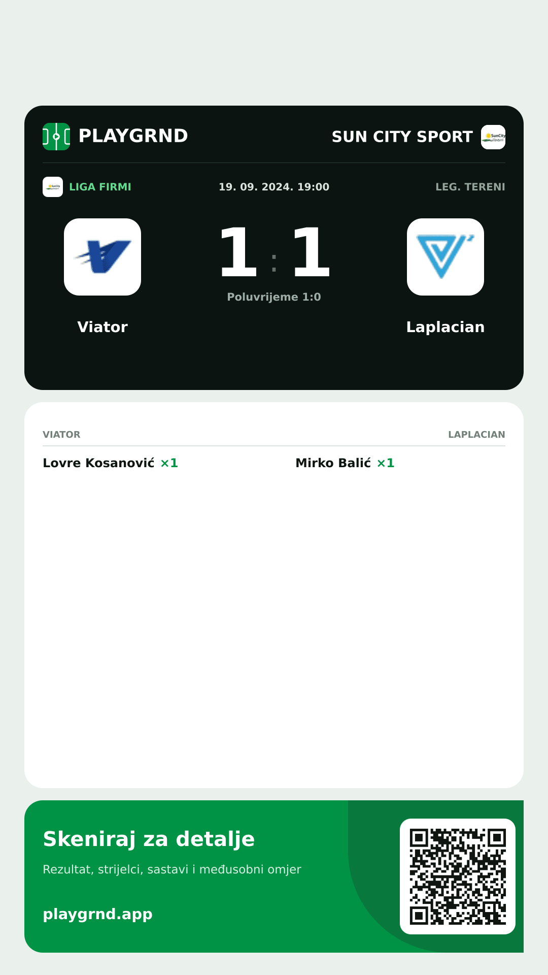 Story image: Viator 1:1 Laplacian