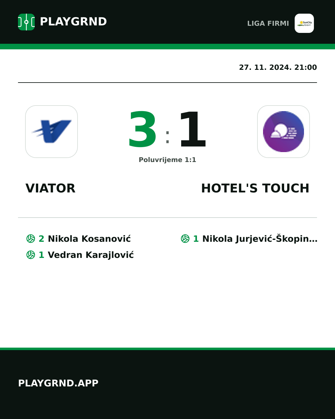 Instagram slika: Viator 3:1 Hotel's Touch