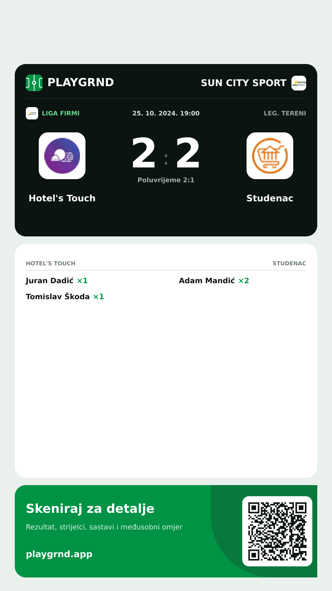 Story image: Hotel's Touch 2:2 Studenac