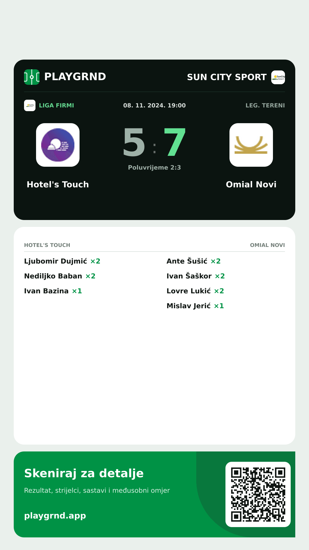 Story slika: Hotel's Touch 5:7 Omial Novi