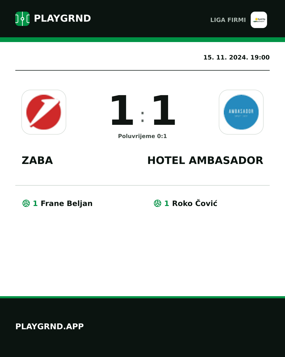 Instagram slika: Zaba 1:1 Hotel Ambasador