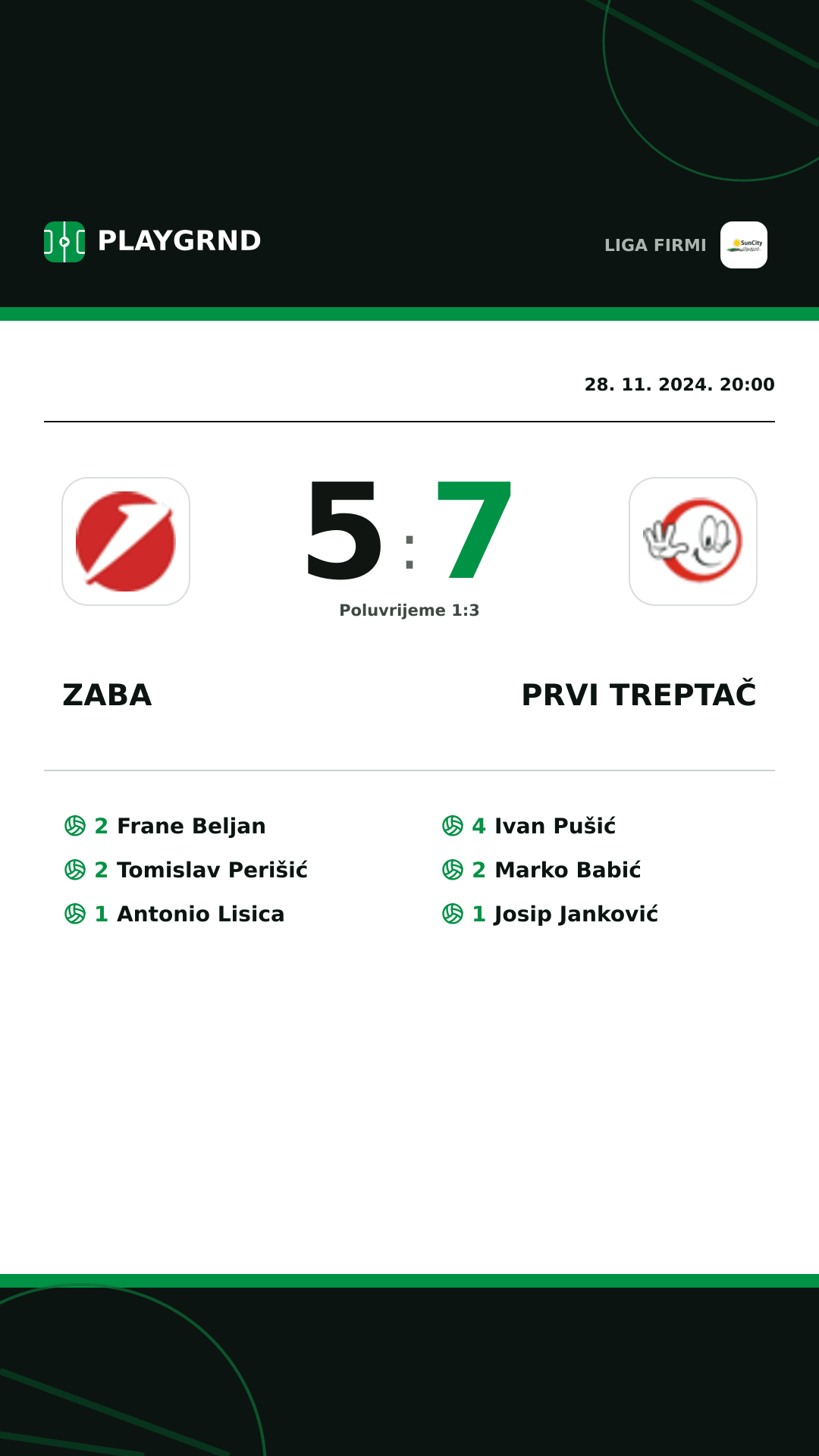 Instagram slika: Zaba 5:7 Prvi Treptač