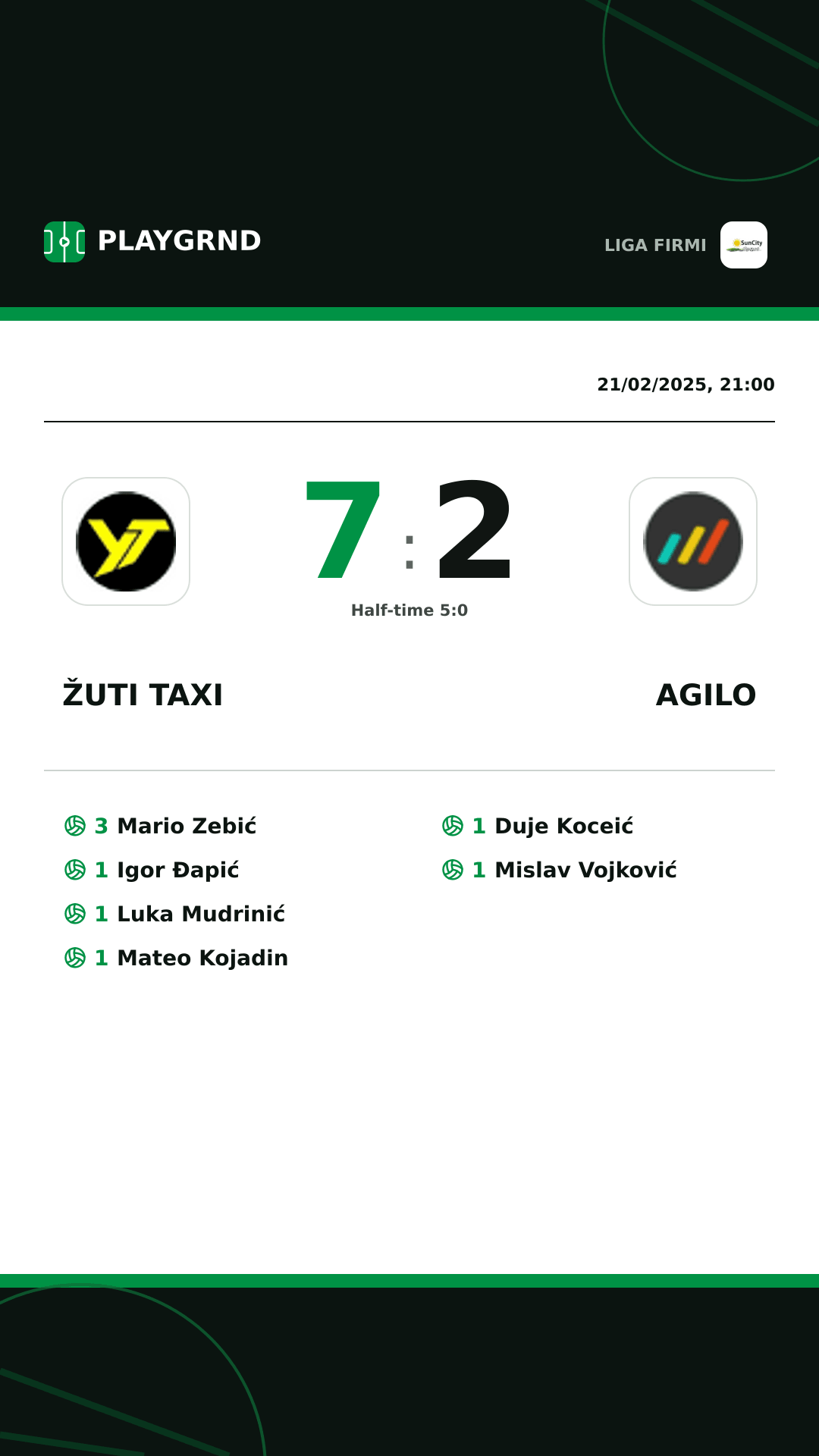 Instagram artwork: Žuti Taxi 7:2 Agilo