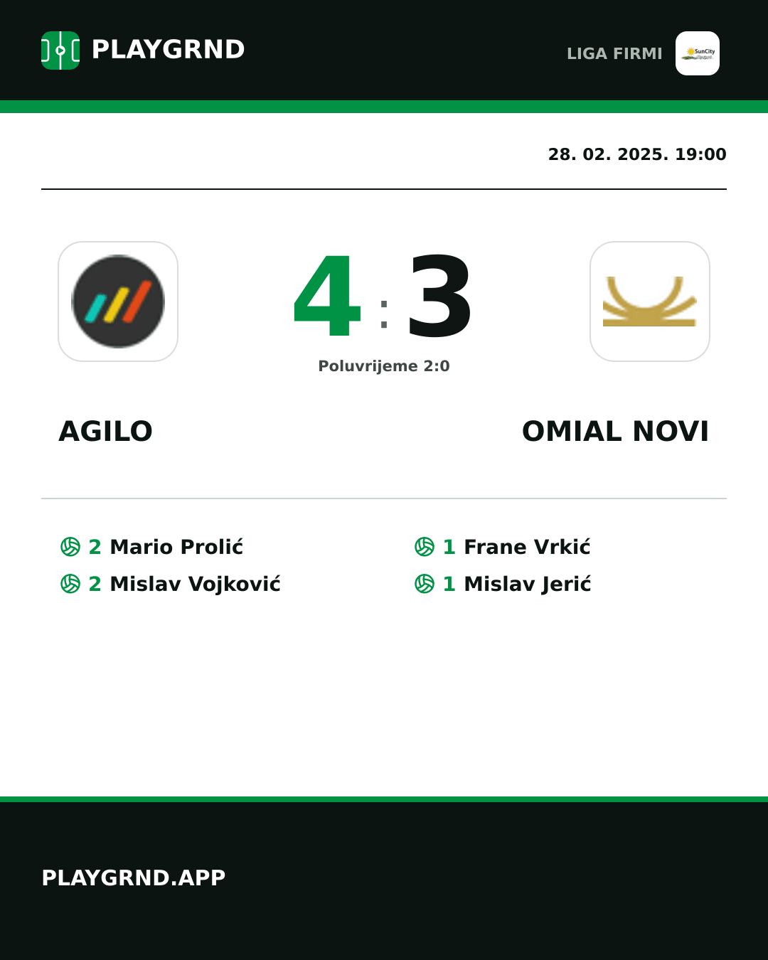 Instagram slika: Agilo 4:3 Omial Novi
