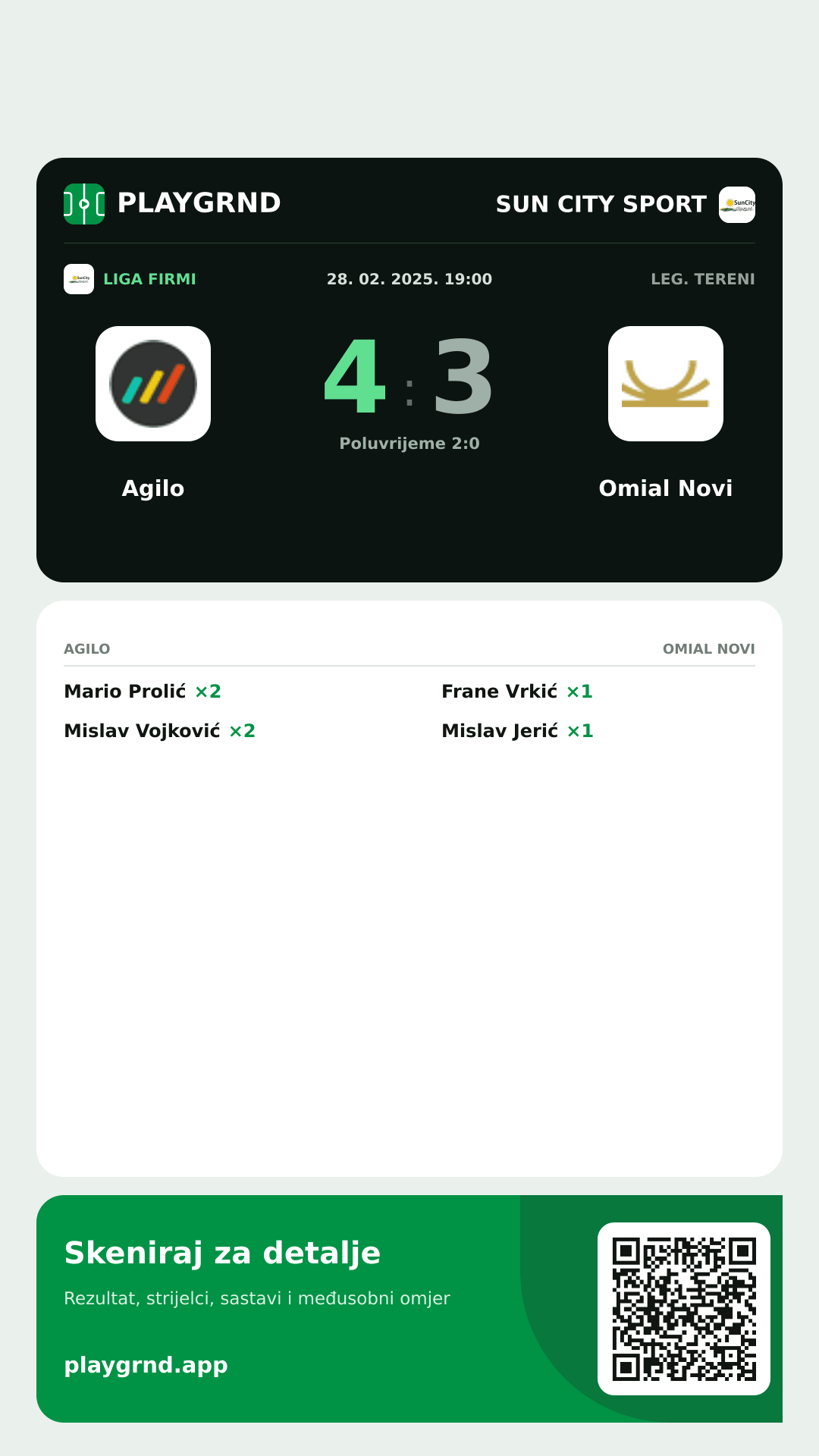 Story slika: Agilo 4:3 Omial Novi
