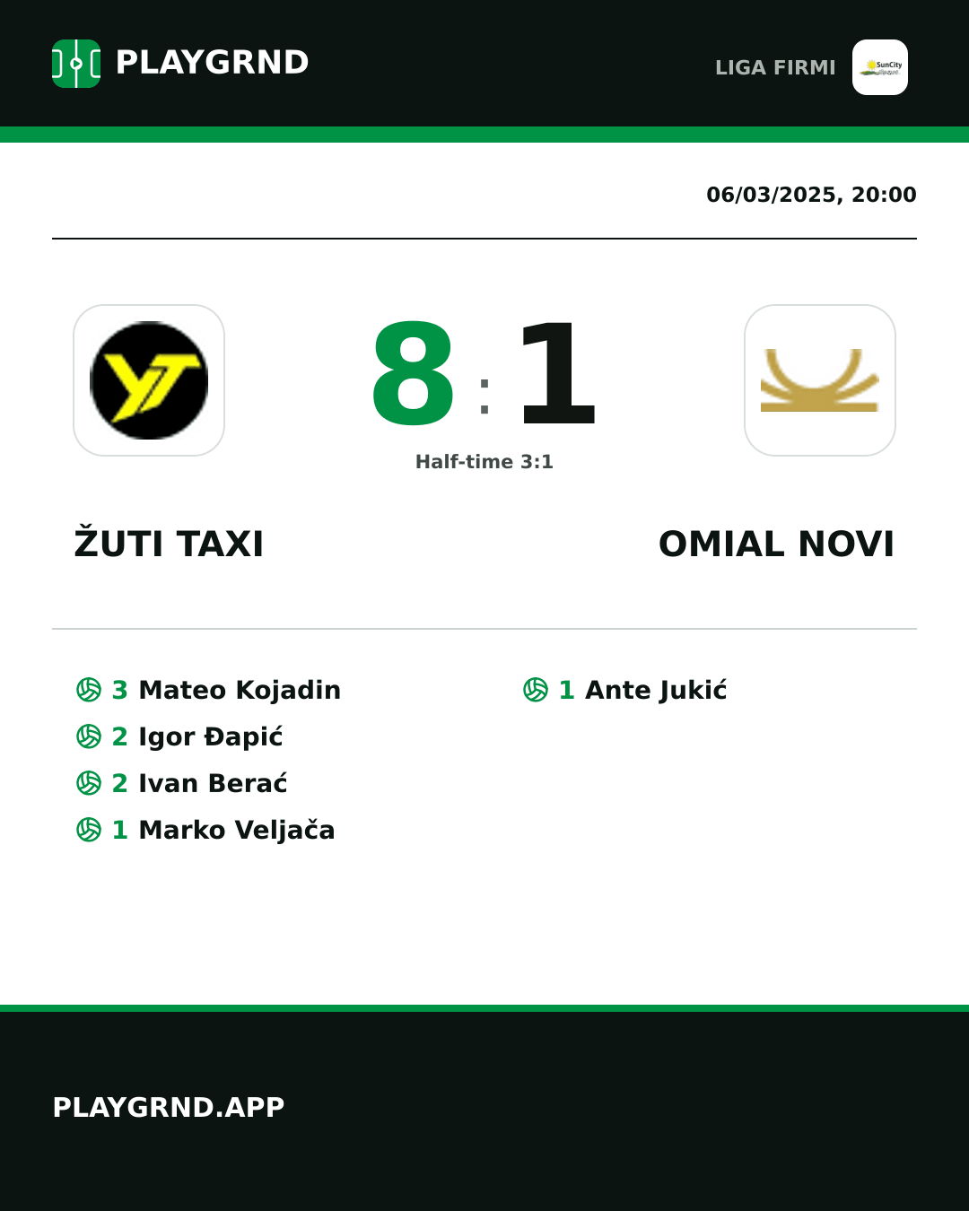 Instagram artwork: Žuti Taxi 8:1 Omial Novi