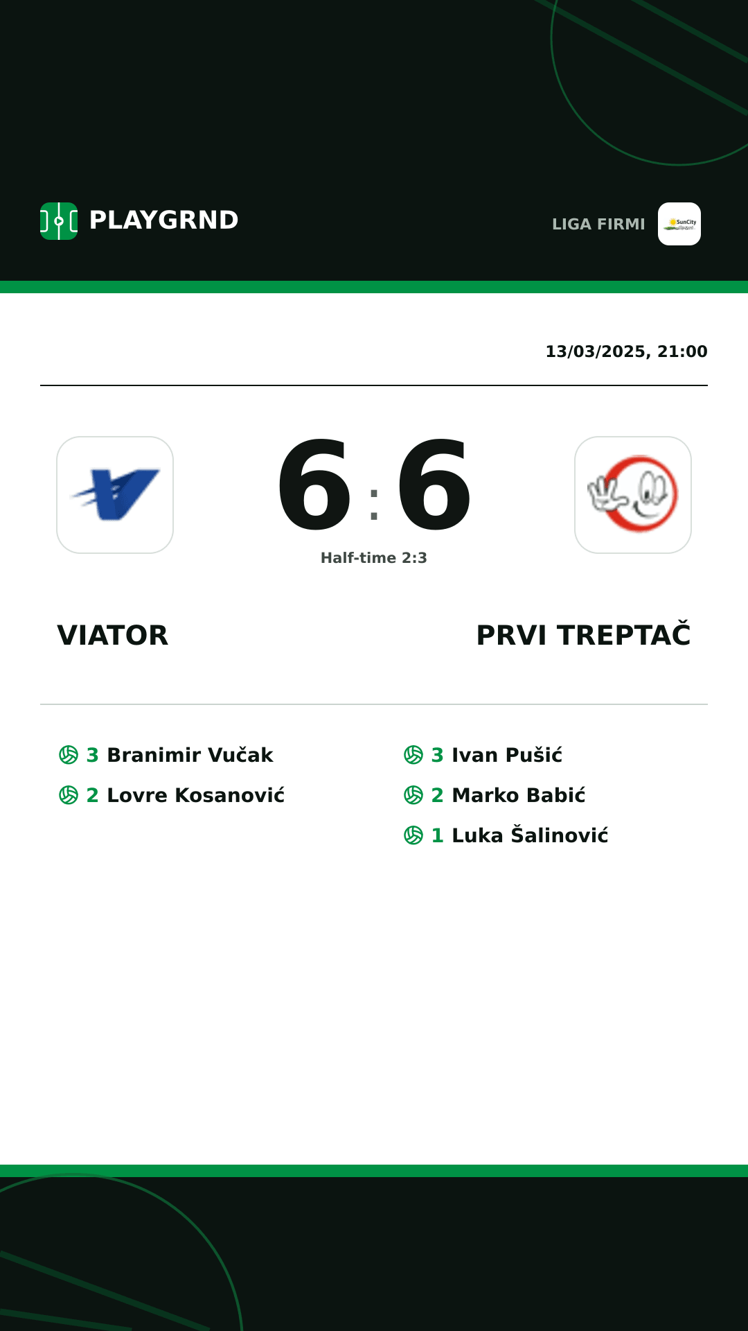 Instagram artwork: Viator 6:6 Prvi Treptač