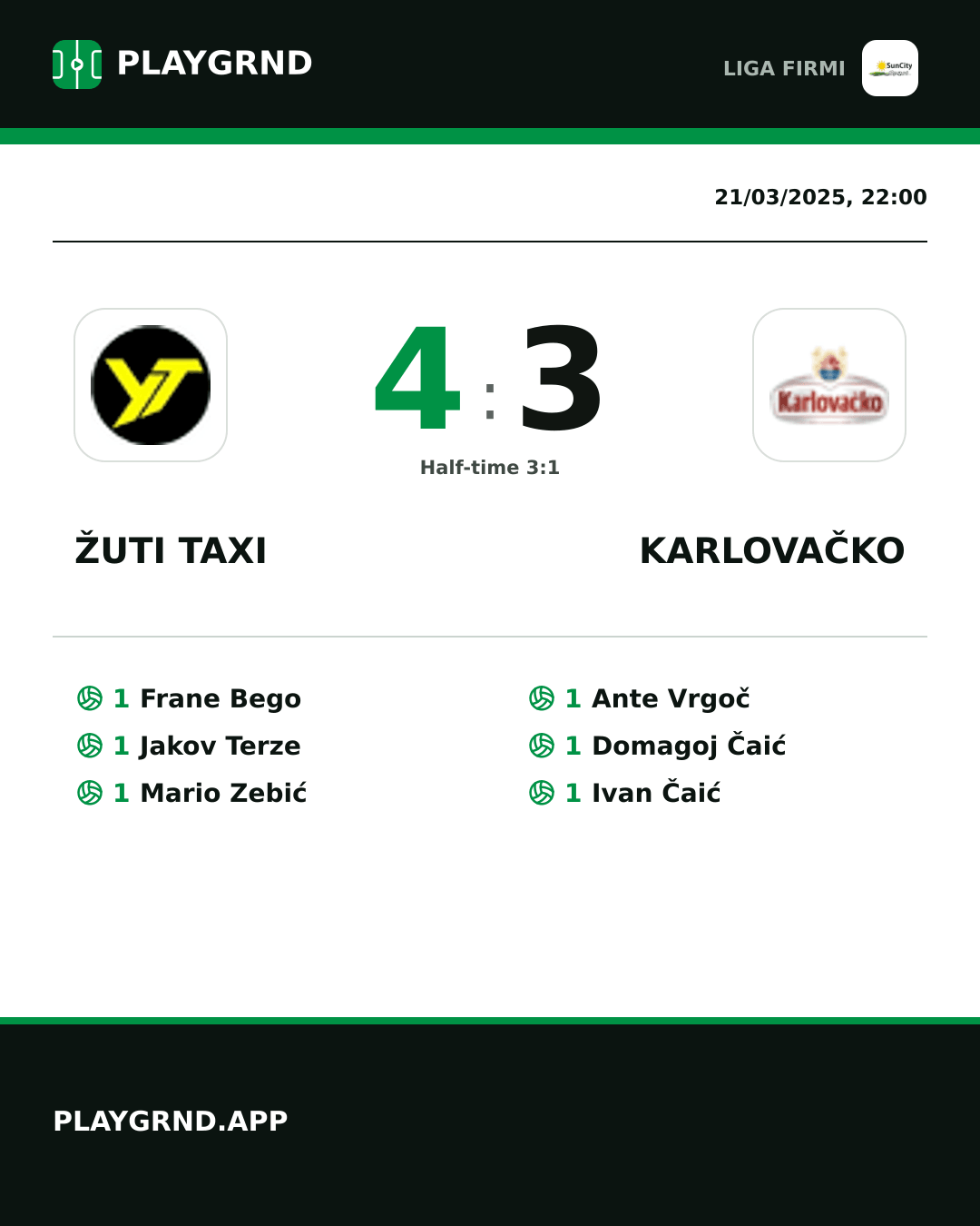 Instagram artwork: Žuti Taxi 4:3 Karlovačko