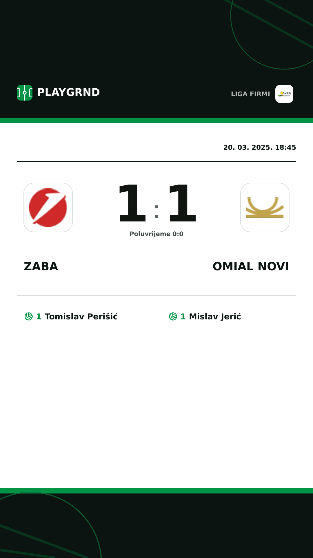 Instagram slika: Zaba 1:1 Omial Novi