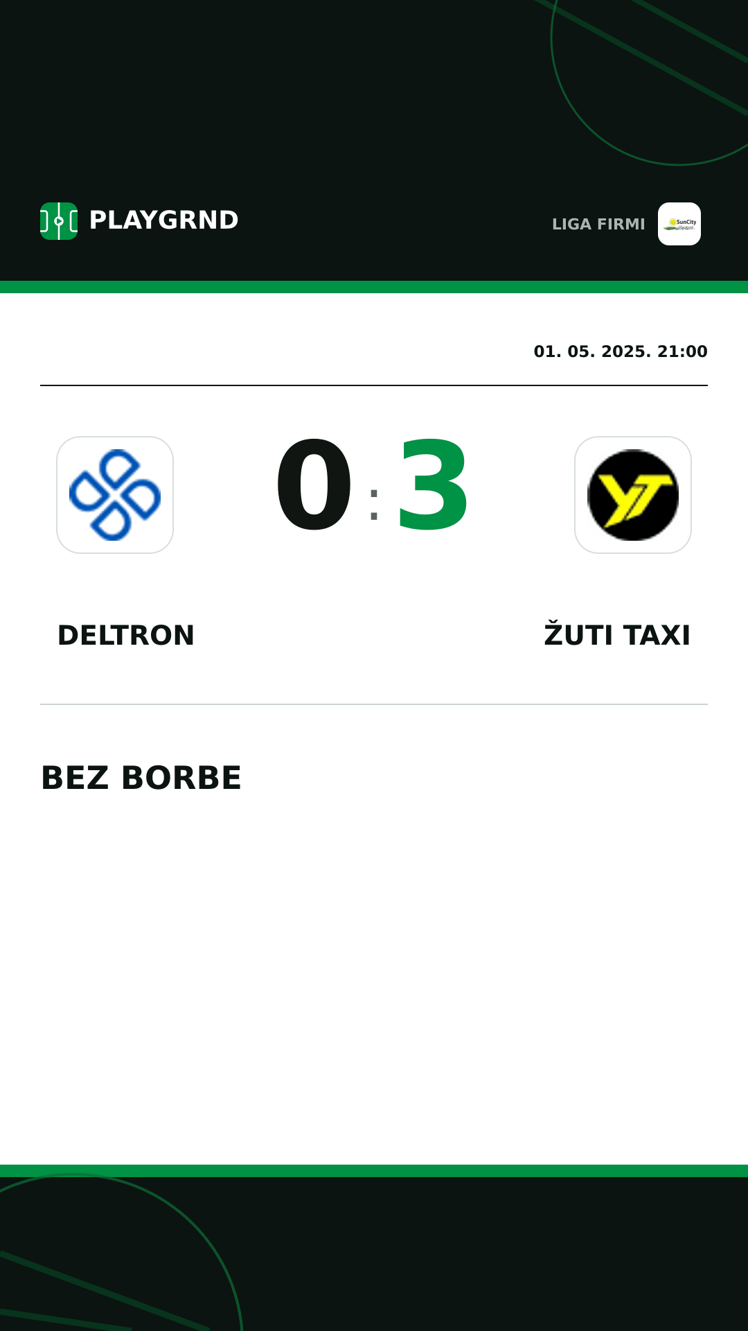 Instagram slika: Deltron 0:3 Žuti Taxi