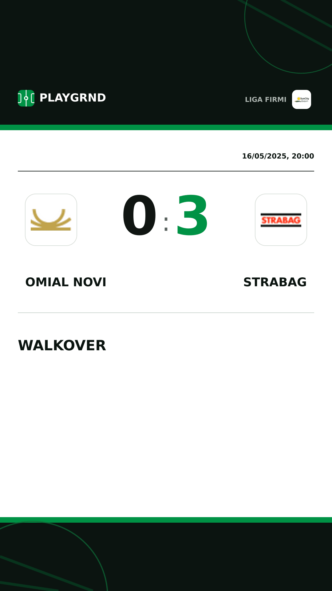 Instagram artwork: Omial Novi 0:3 Strabag