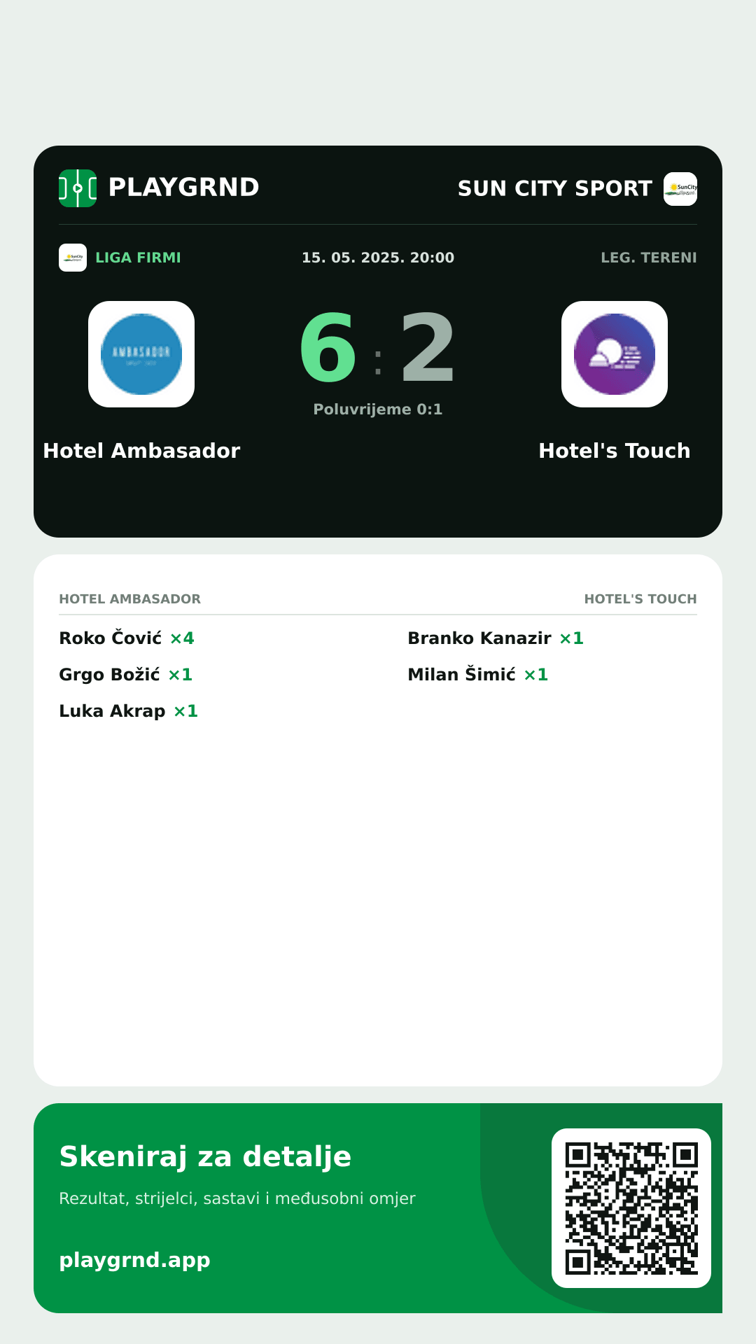 Story slika: Hotel Ambasador 6:2 Hotel's Touch