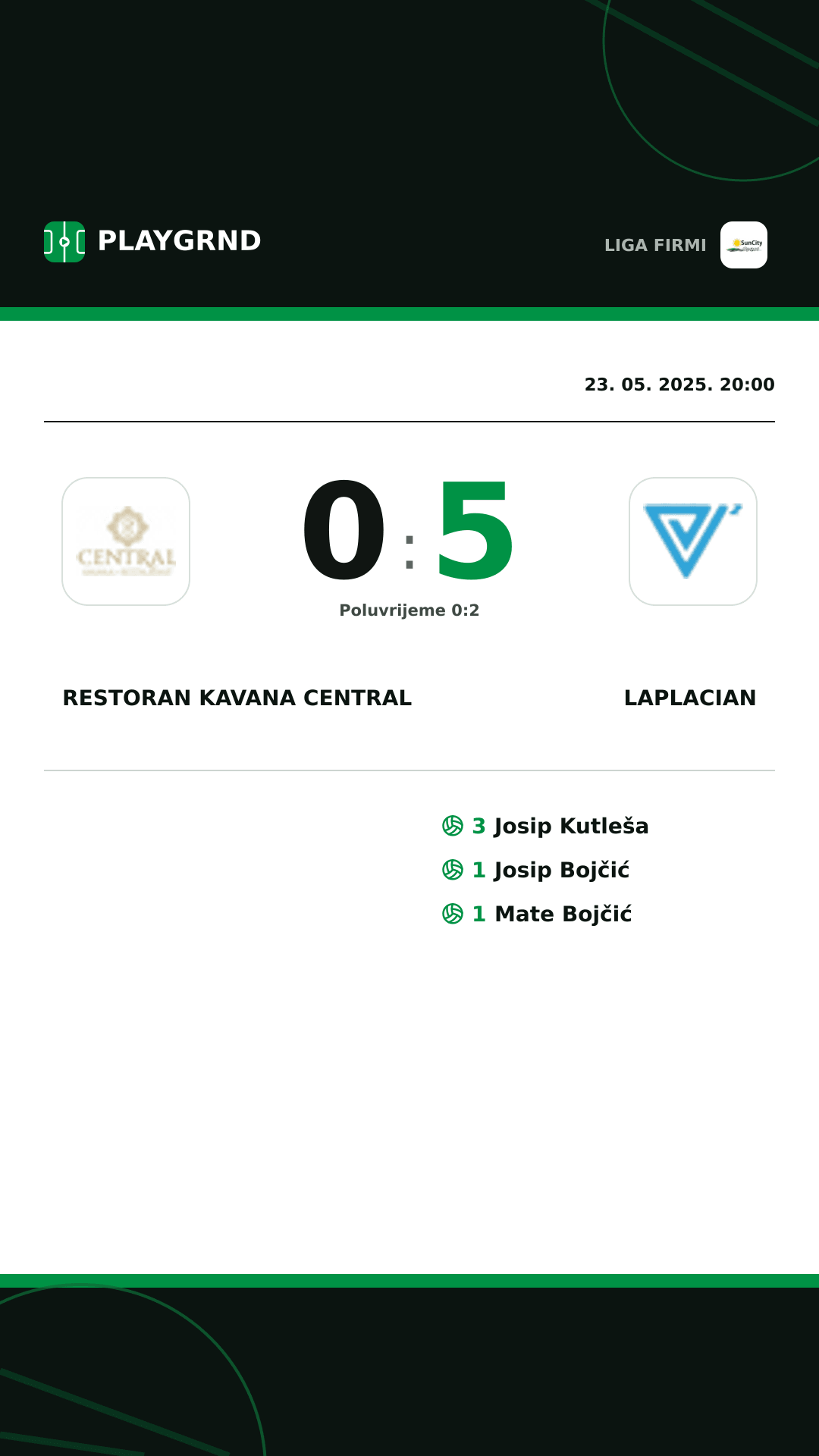 Instagram slika: Restoran Kavana Central 0:5 Laplacian