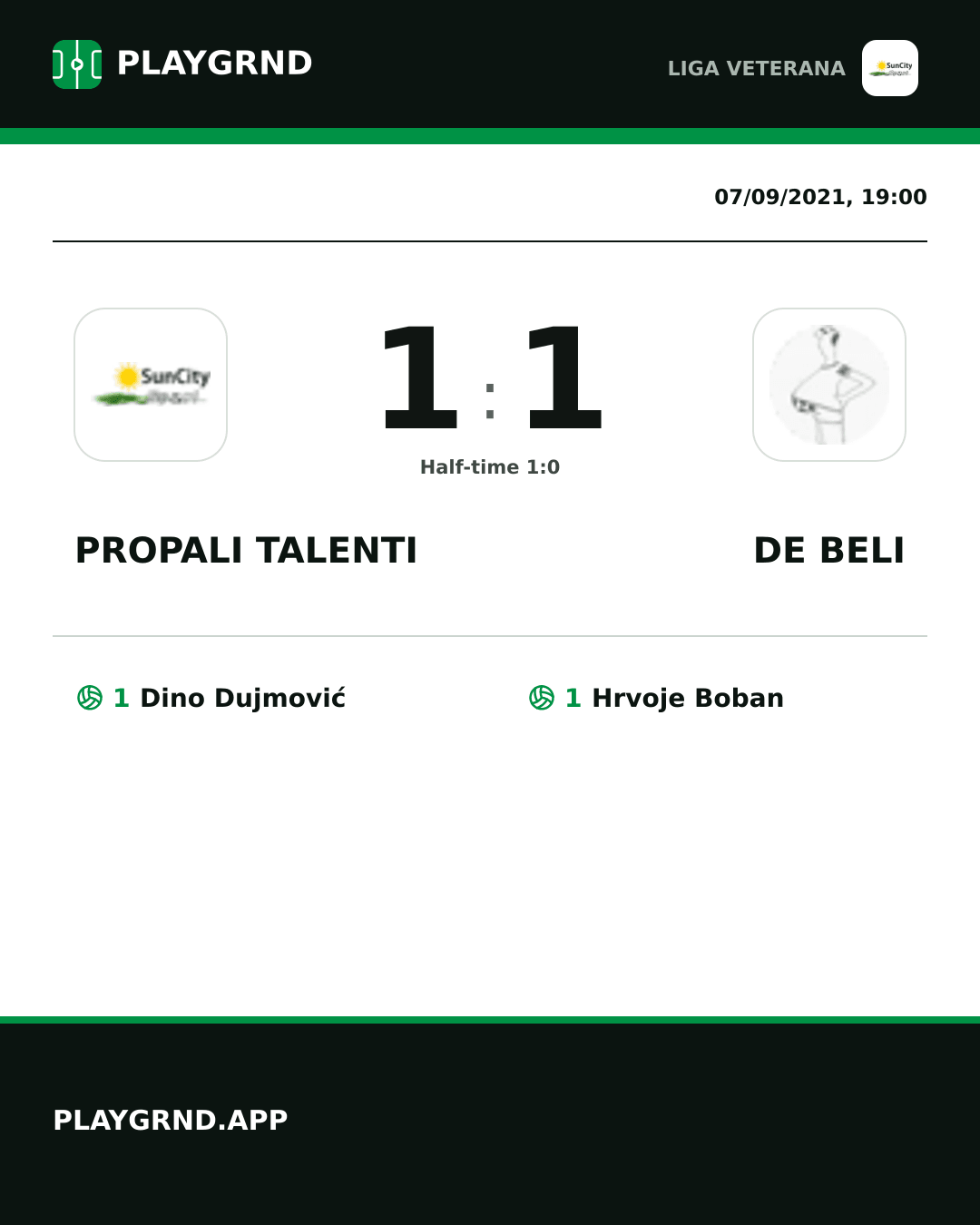 Instagram artwork: Propali Talenti 1:1 DE Beli
