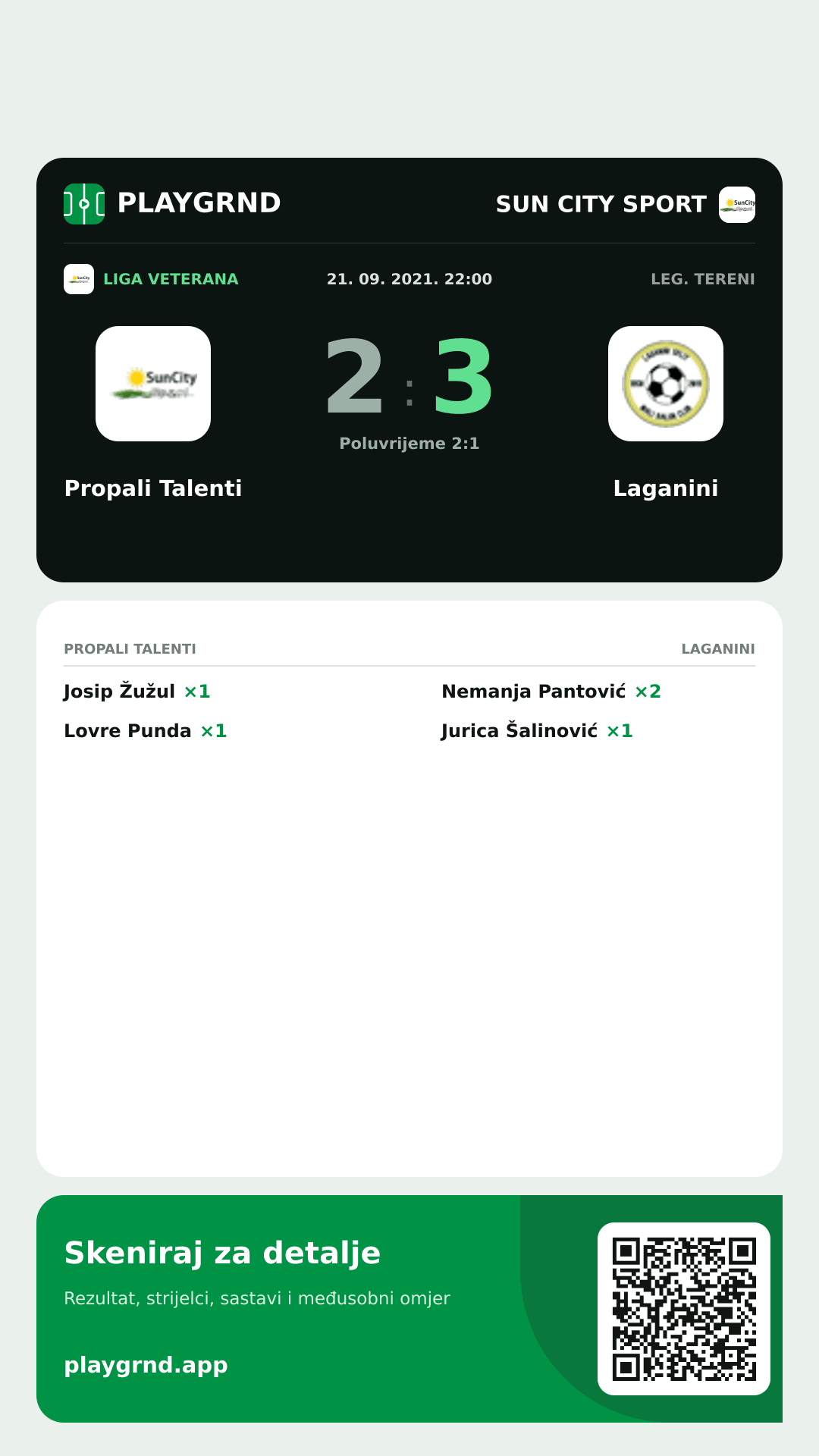Story image: Propali Talenti 2:3 Laganini