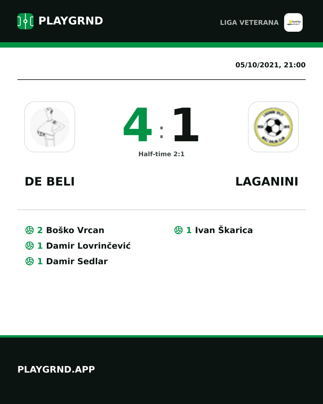 Instagram artwork: DE Beli 4:1 Laganini