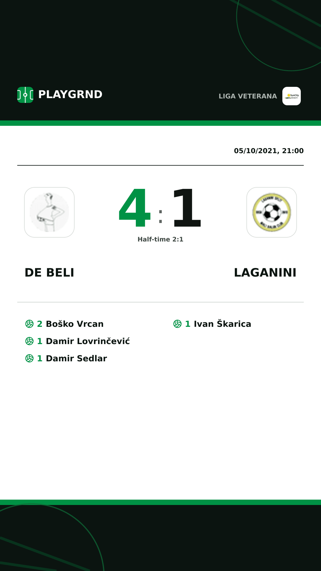 Instagram artwork: DE Beli 4:1 Laganini