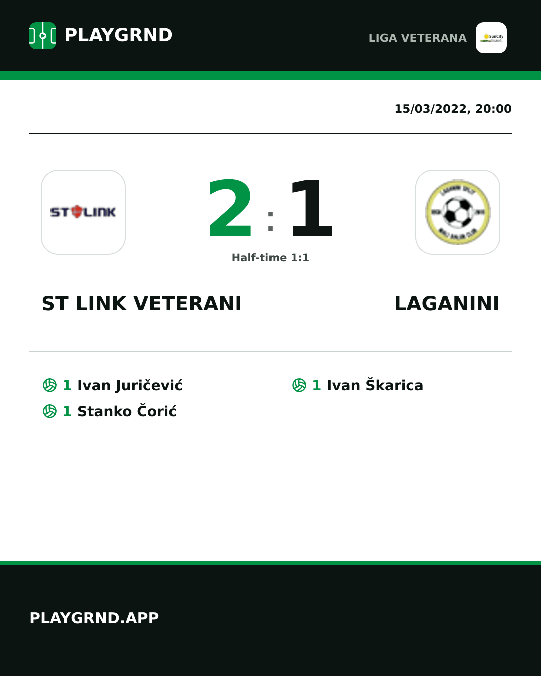 Instagram artwork: ST Link Veterani 2:1 Laganini