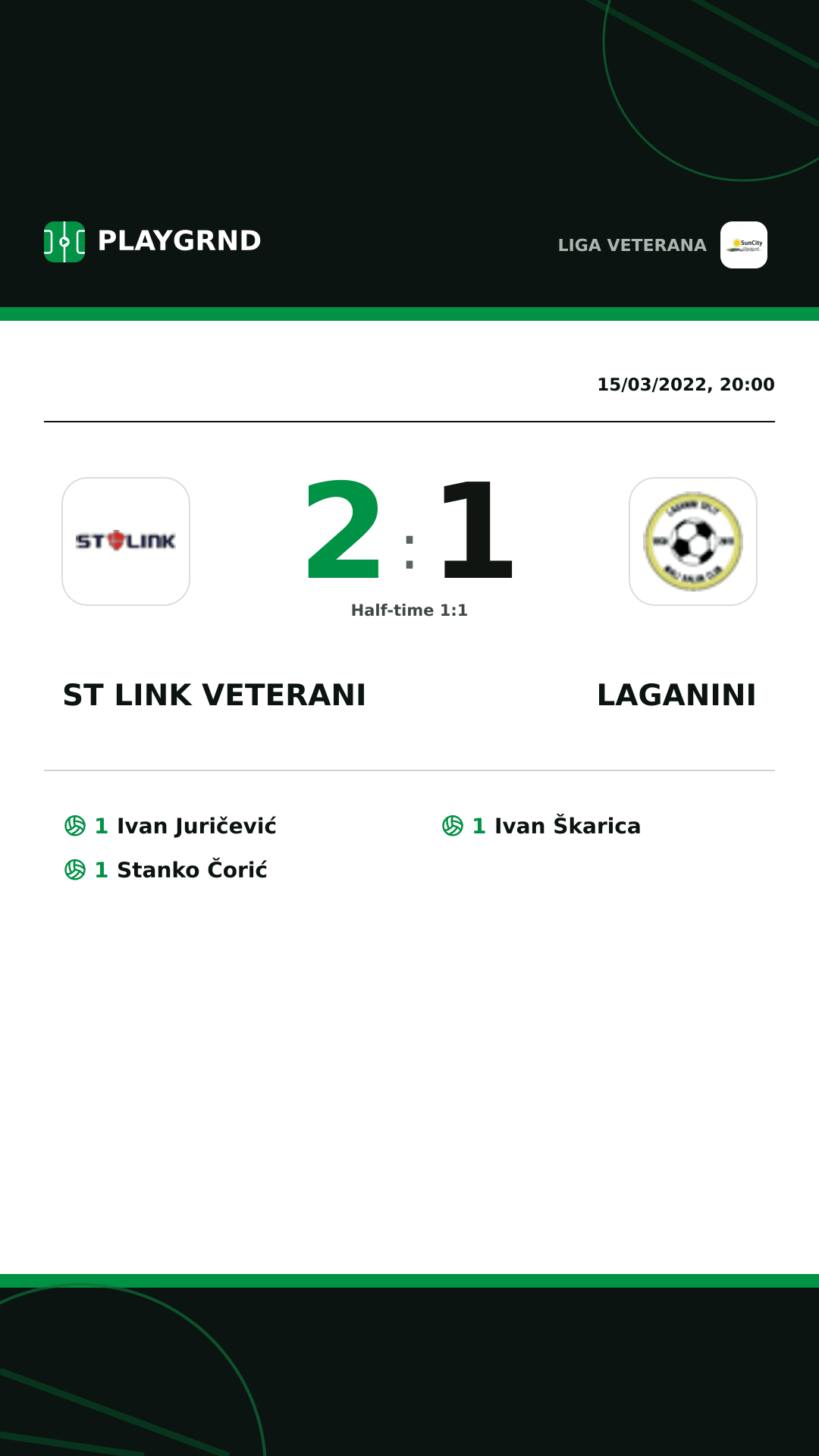 Instagram artwork: ST Link Veterani 2:1 Laganini