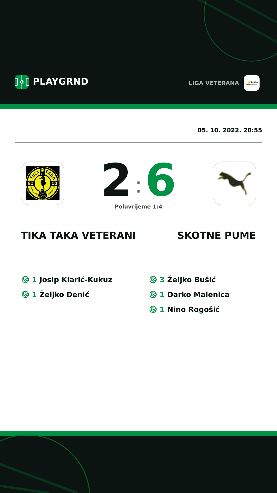 Instagram slika: Tika Taka Veterani 2:6 Skotne Pume
