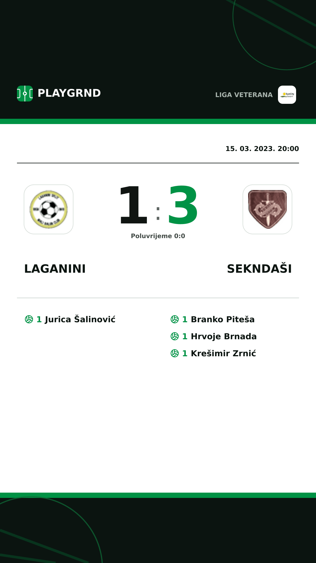 Instagram slika: Laganini 1:3 Sekndaši