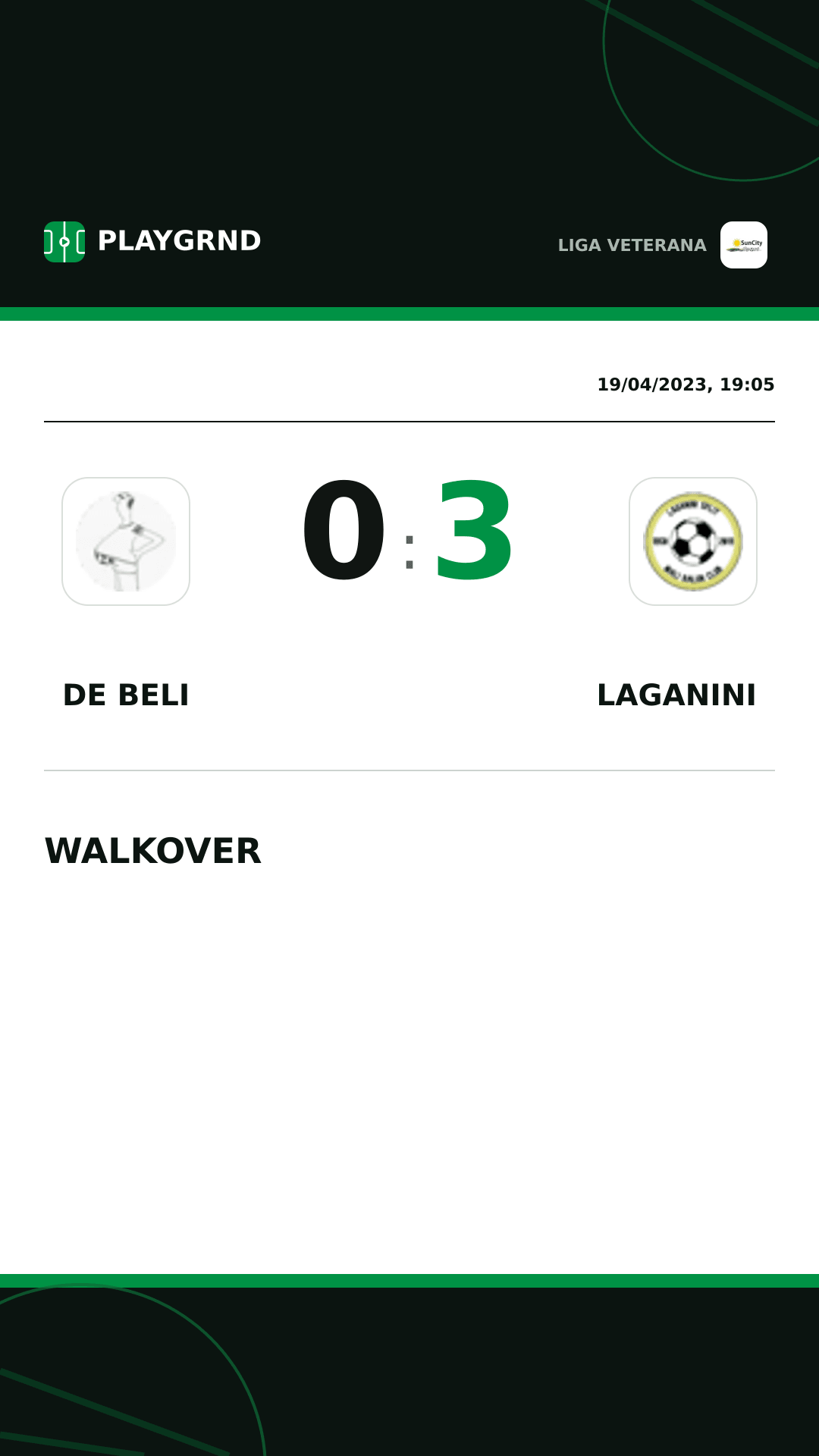 Instagram artwork: DE Beli 0:3 Laganini