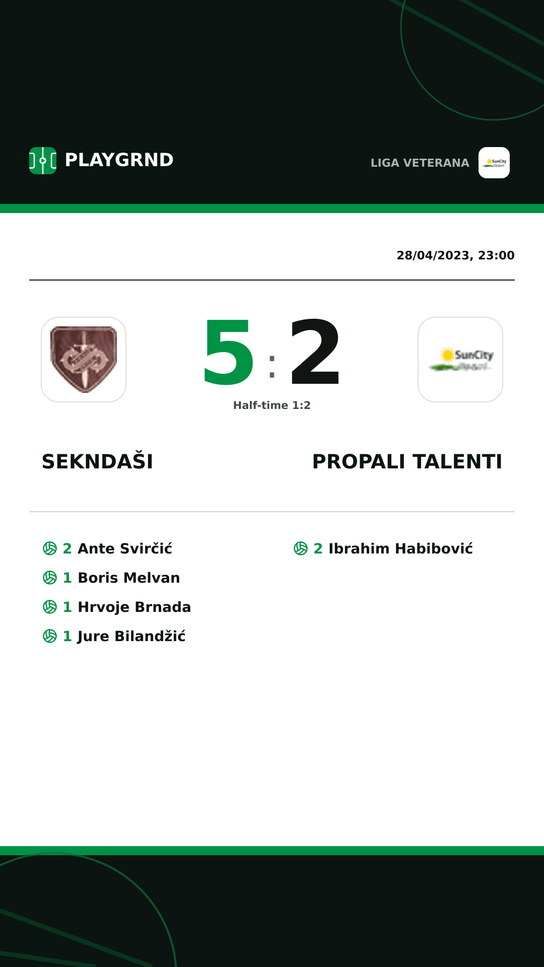 Instagram artwork: Sekndaši 5:2 Propali Talenti