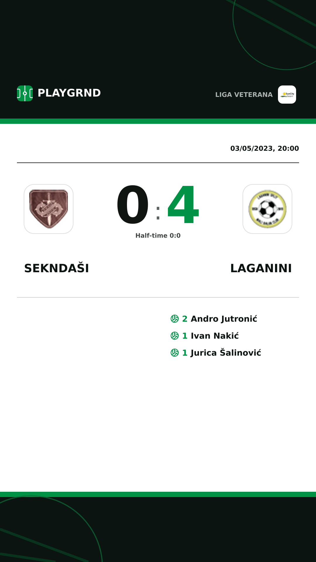 Instagram artwork: Sekndaši 0:4 Laganini
