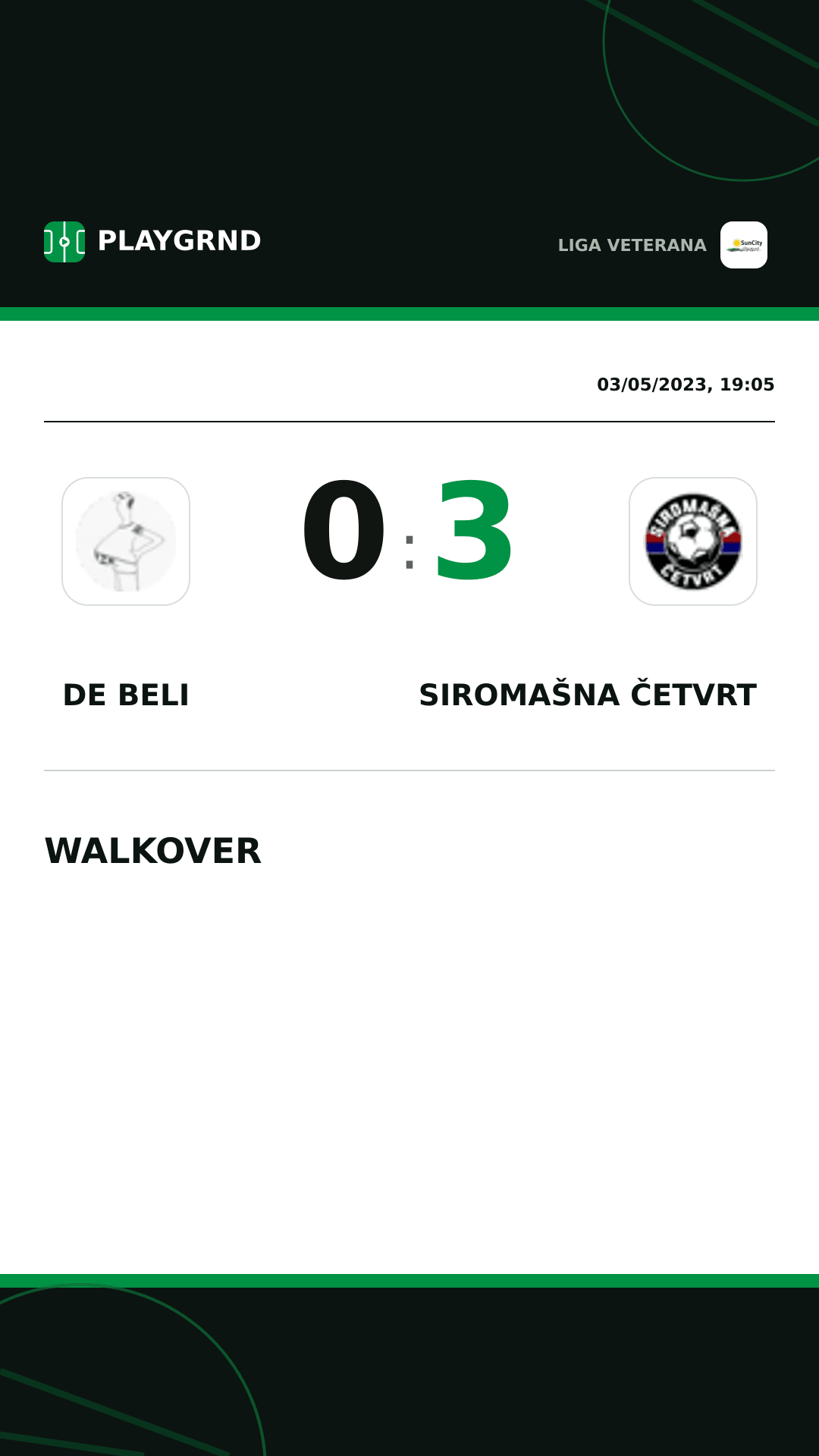 Instagram artwork: DE Beli 0:3 Siromašna Četvrt