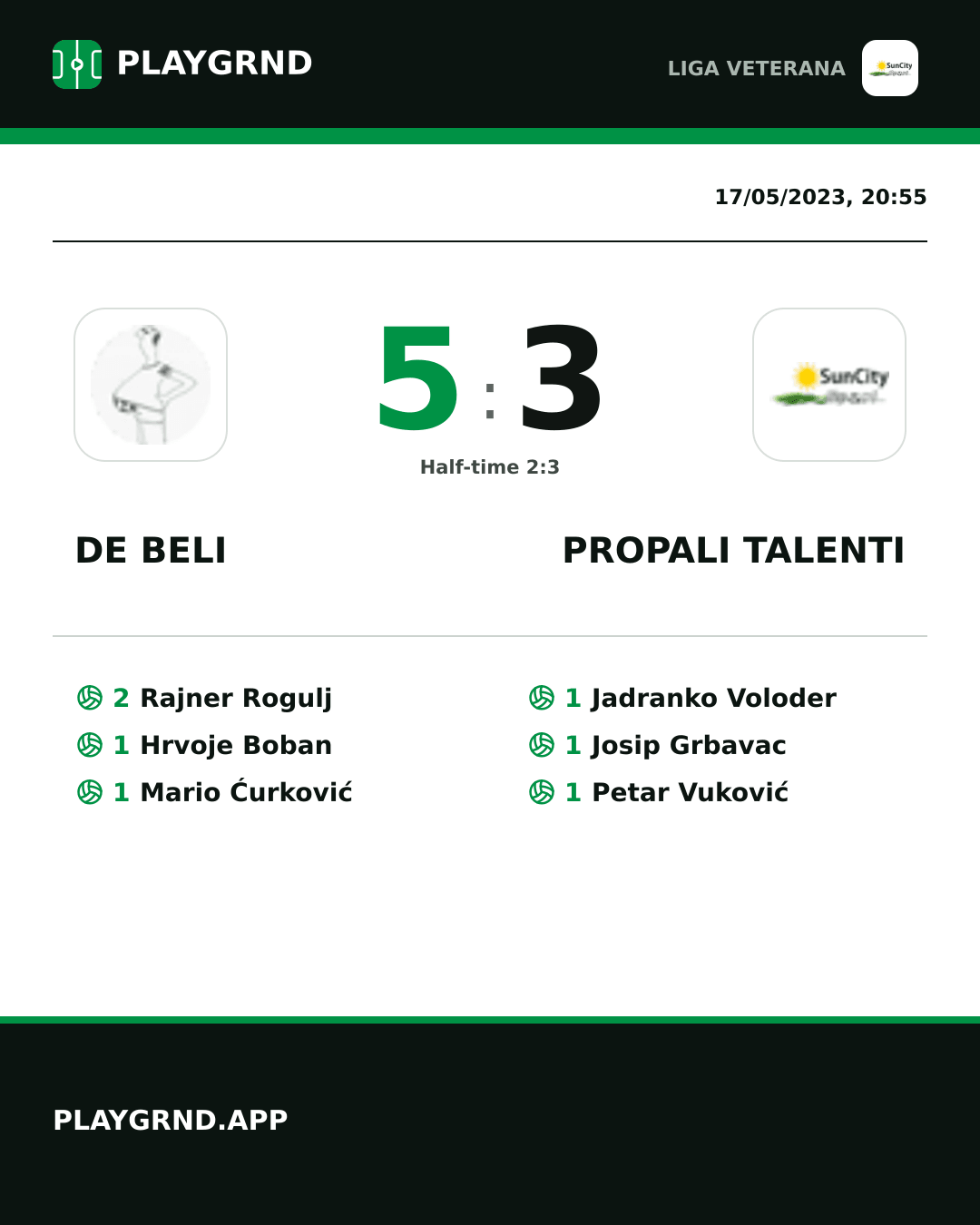 Instagram artwork: DE Beli 5:3 Propali Talenti