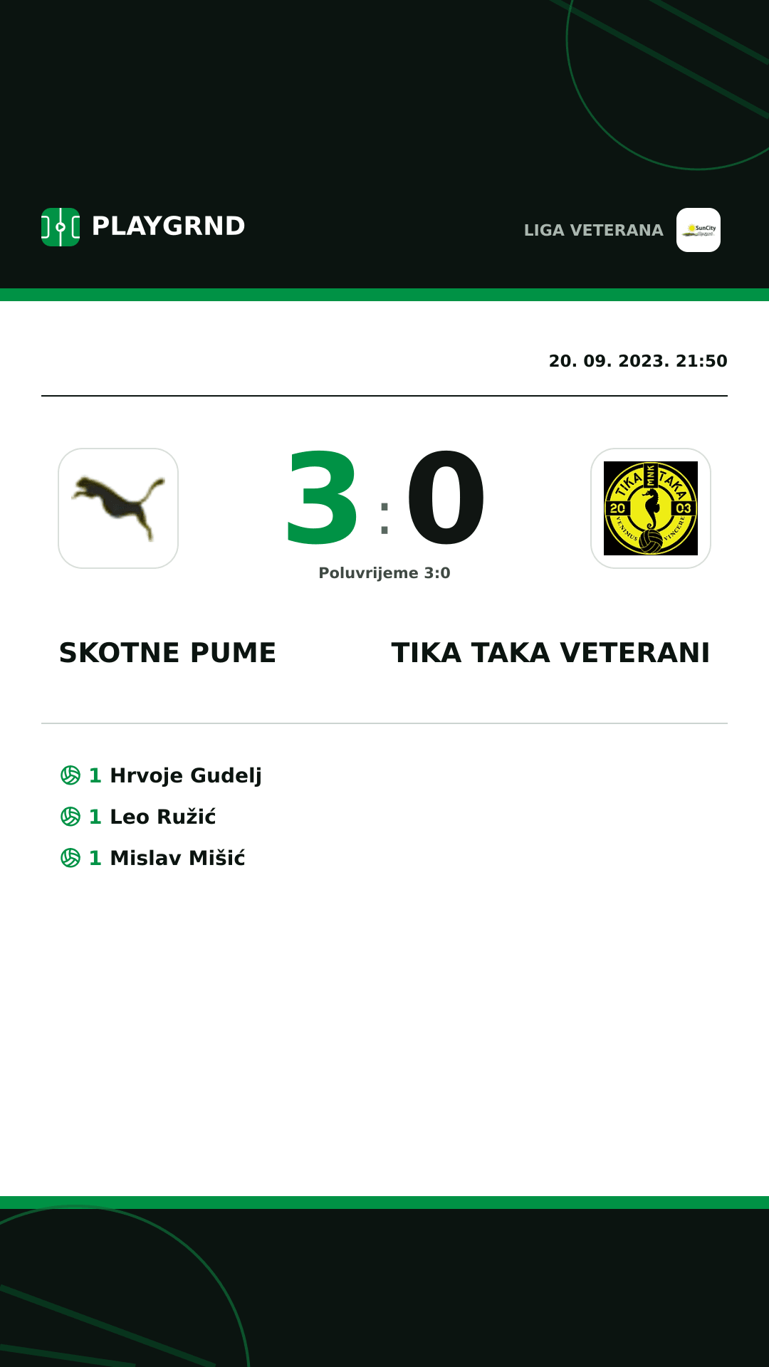 Instagram slika: Skotne Pume 3:0 Tika Taka Veterani