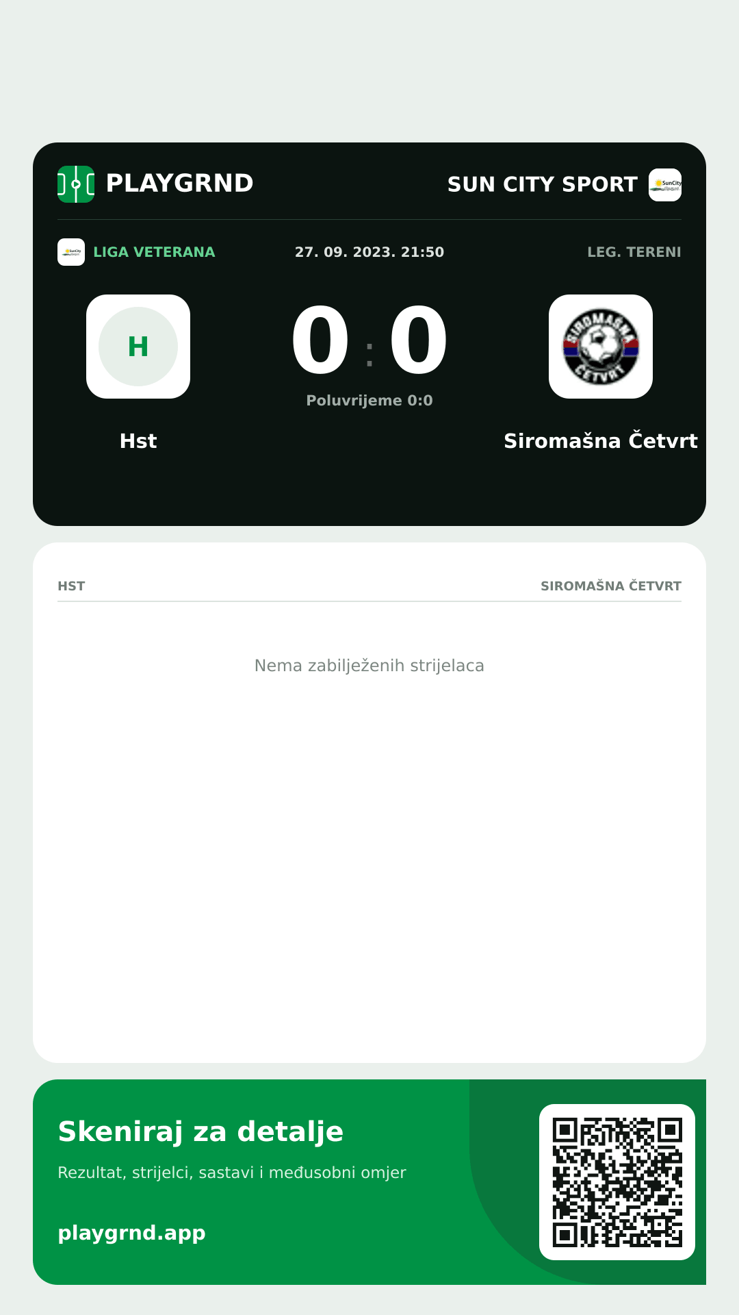 Story slika: Hst 0:0 Siromašna Četvrt