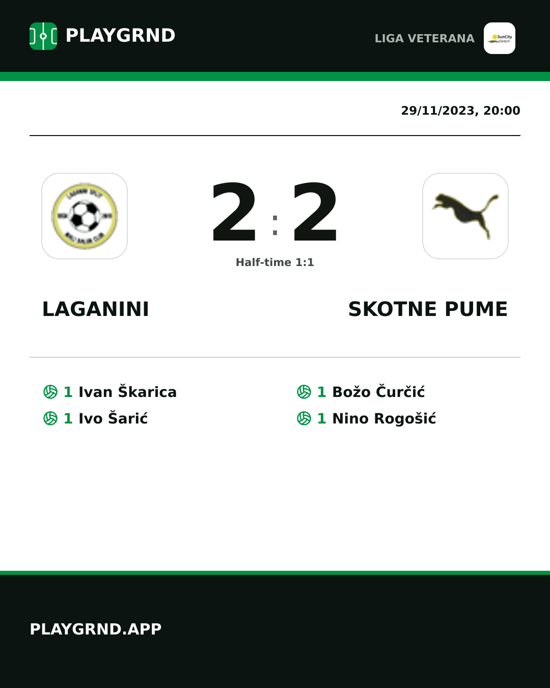 Instagram artwork: Laganini 2:2 Skotne Pume
