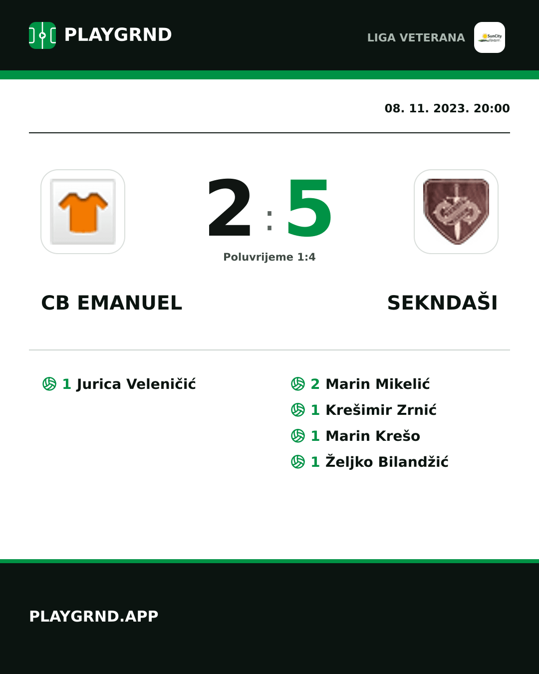 Instagram slika: CB Emanuel 2:5 Sekndaši