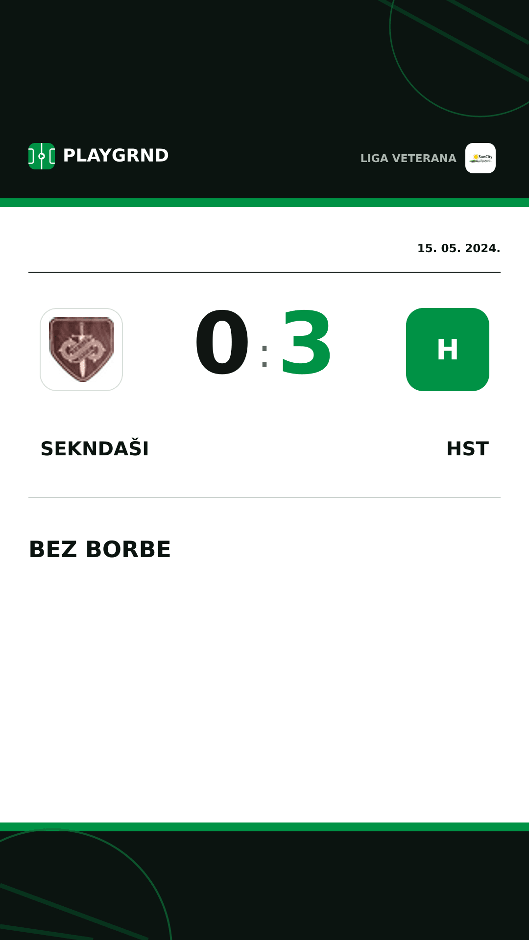 Instagram slika: Sekndaši 0:3 Hst