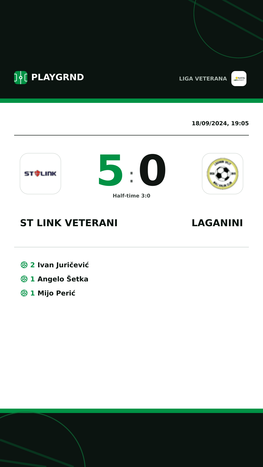 Instagram artwork: ST Link Veterani 5:0 Laganini