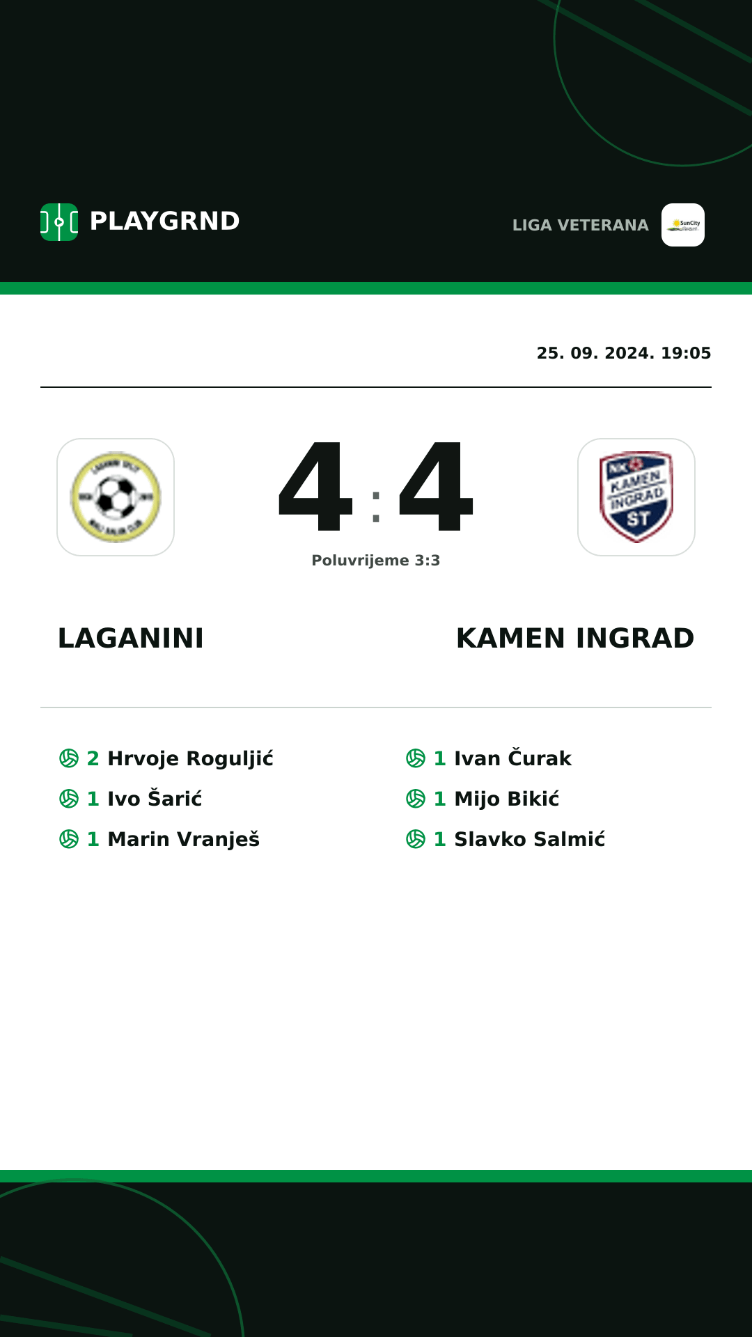 Instagram slika: Laganini 4:4 Kamen Ingrad