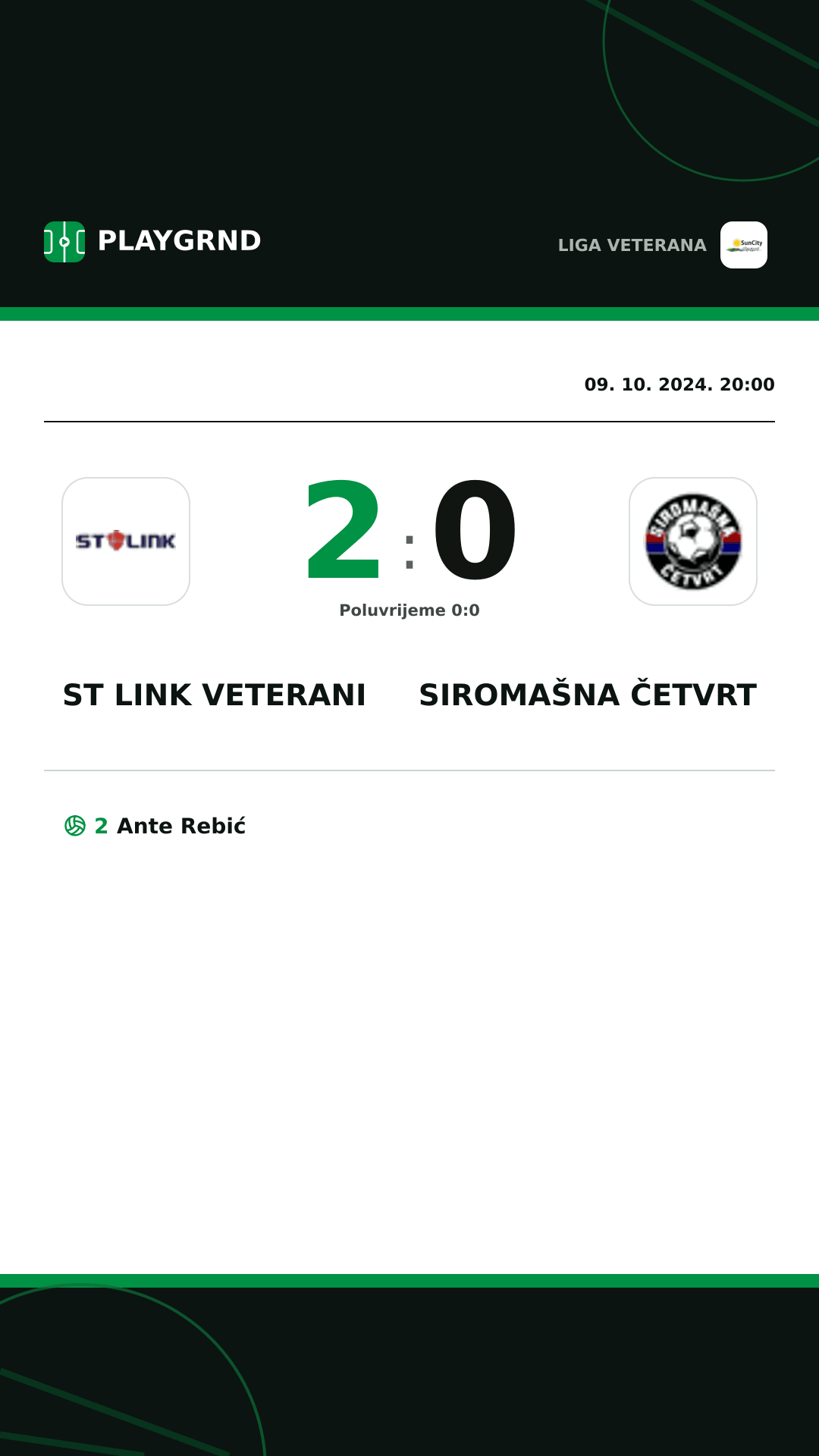 Instagram slika: ST Link Veterani 2:0 Siromašna Četvrt