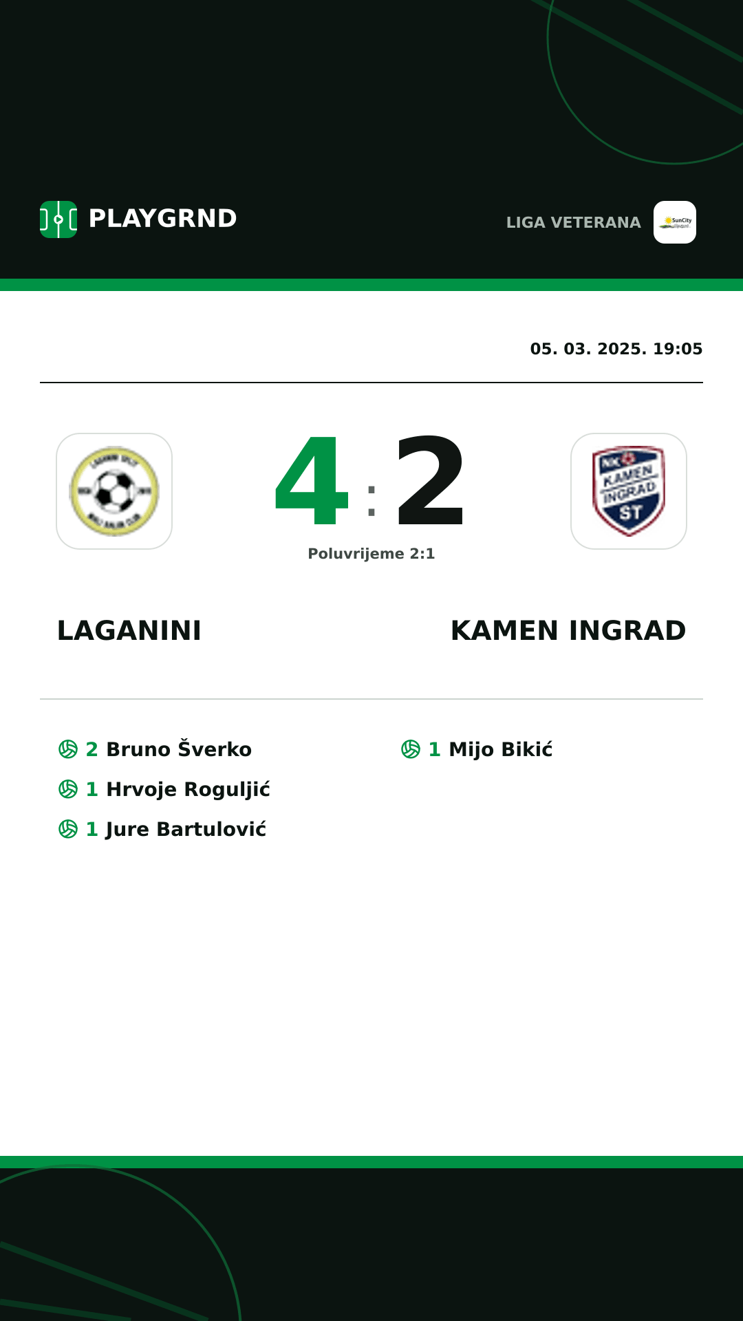 Instagram slika: Laganini 4:2 Kamen Ingrad