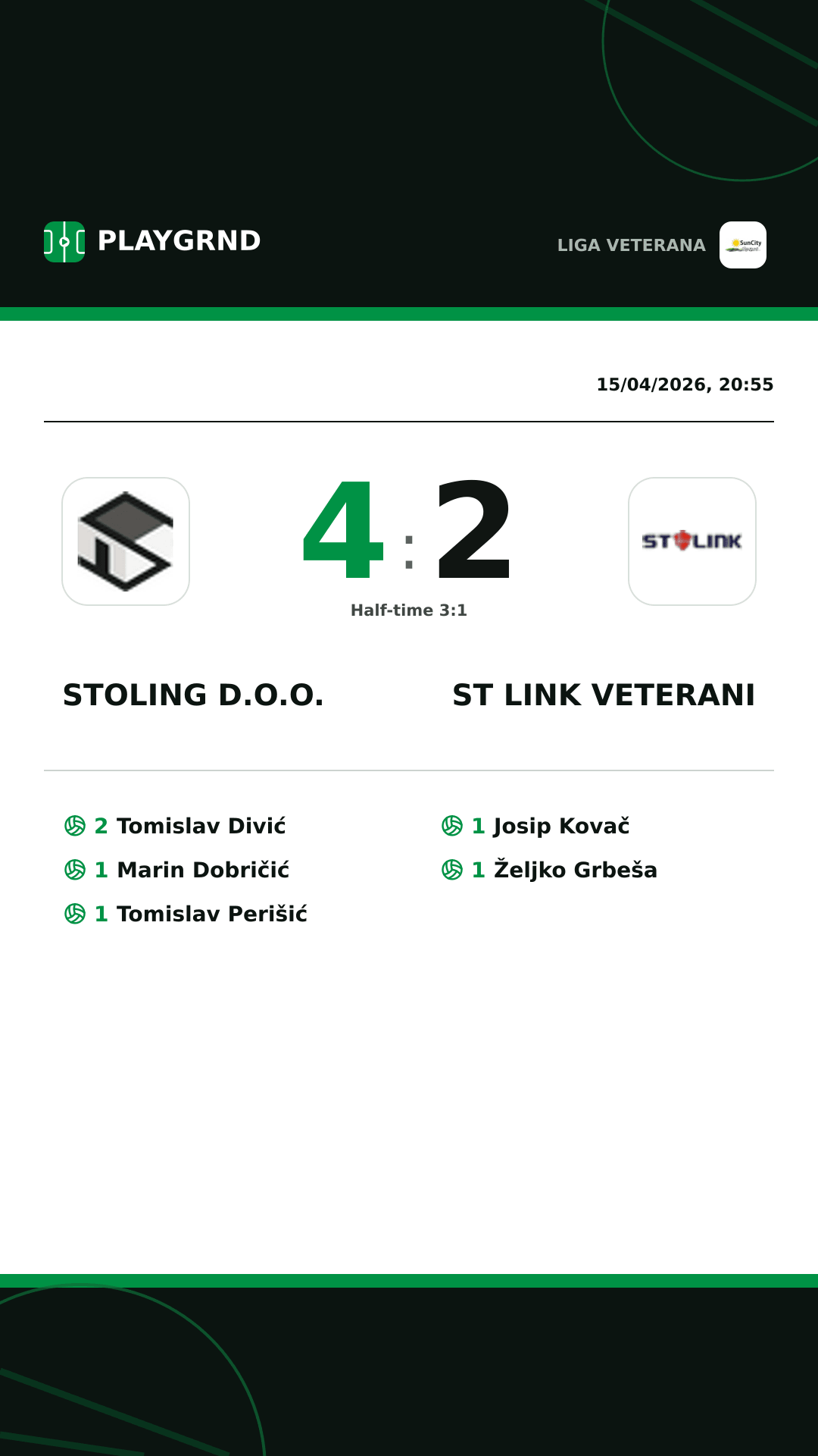 Instagram artwork: Stoling D.O.O. 4:2 ST Link Veterani