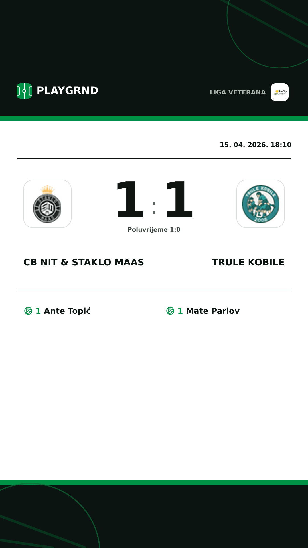 Instagram slika: CB Nit & Staklo Maas 1:1 Trule Kobile